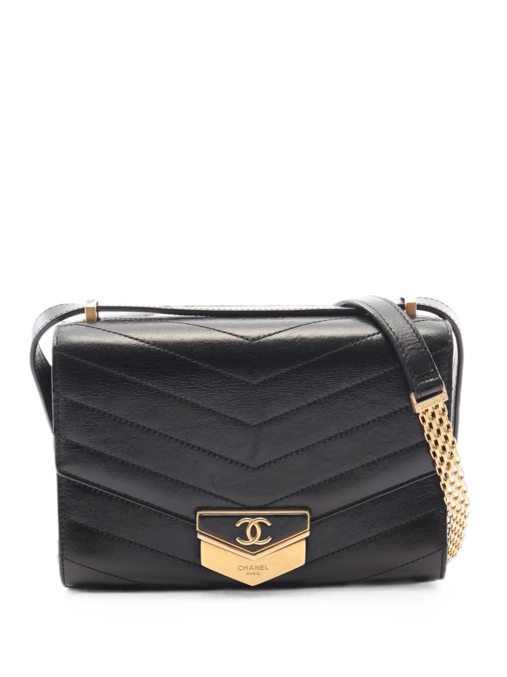 2018-2019 Chevron V-stitch shoulder bag