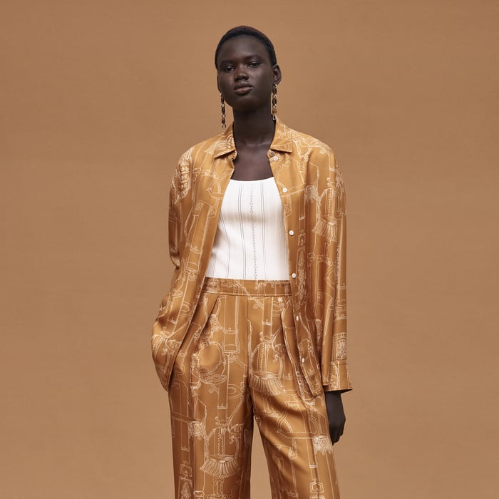 Marron Ocre "Etriers Remix" Shirt