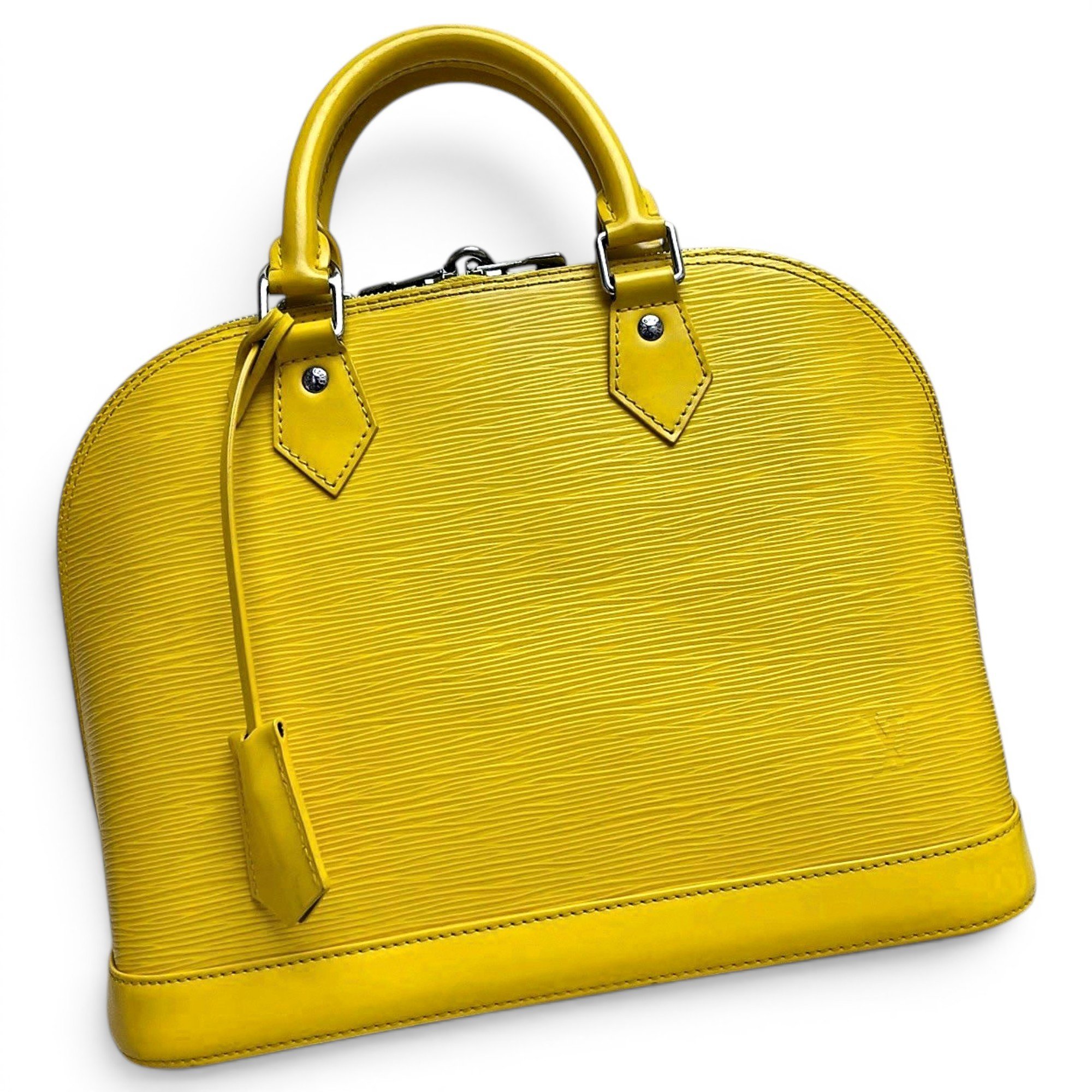 Alma leather handbag