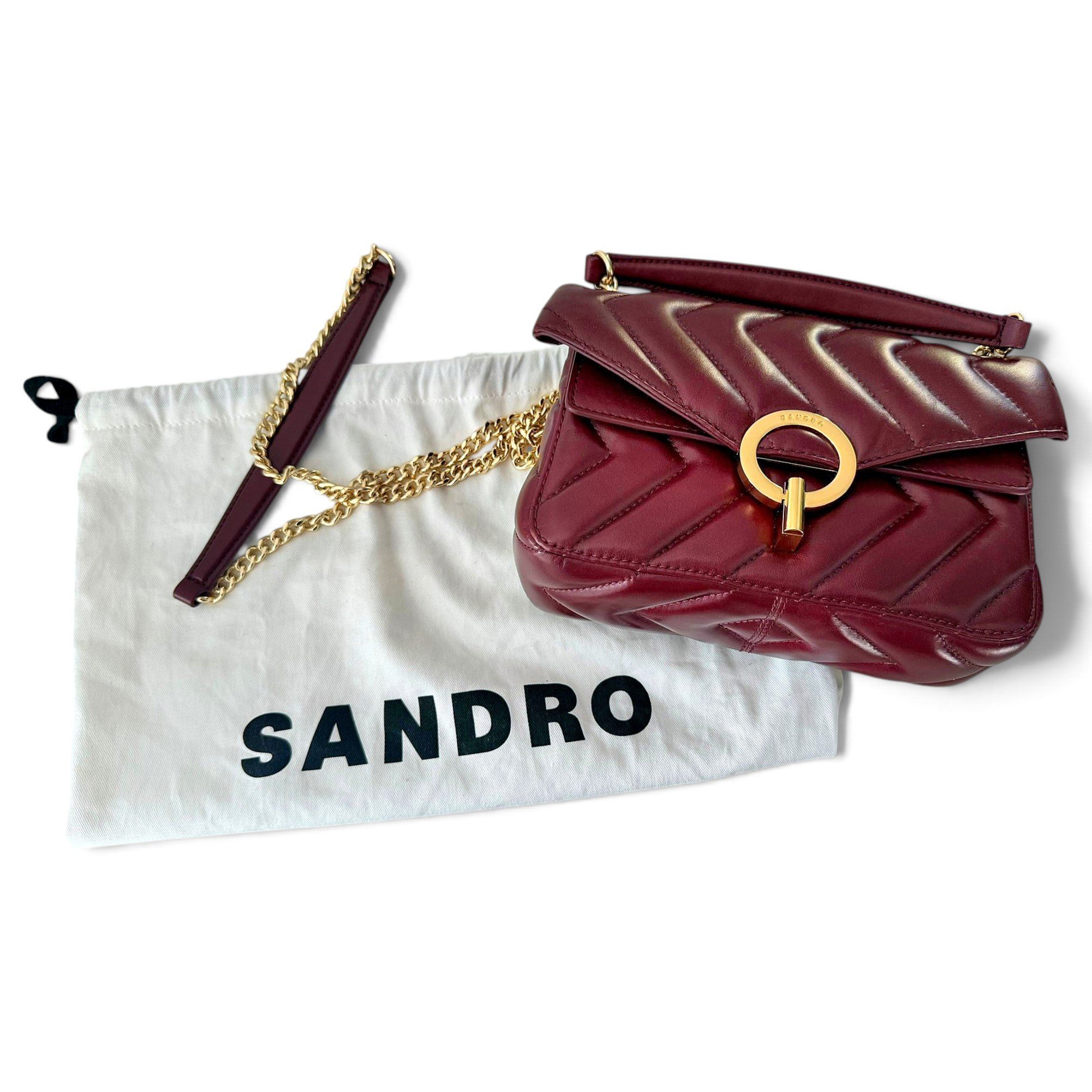 Yza leather crossbody bag