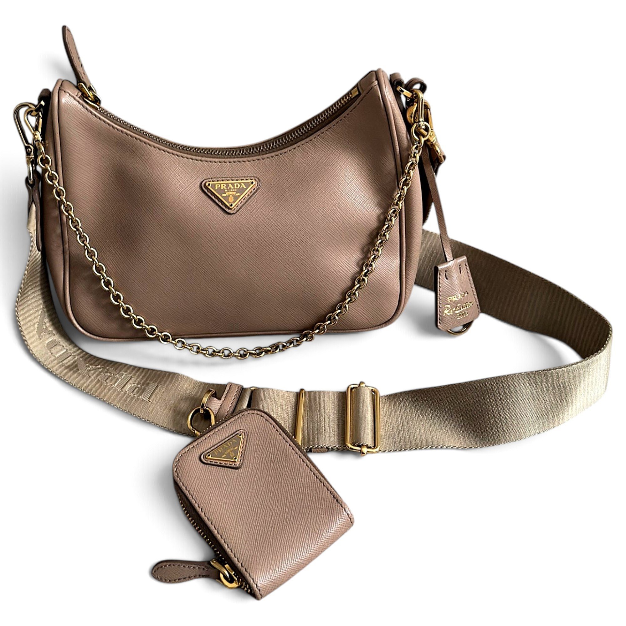 Re-Edition 2005 leather handbag