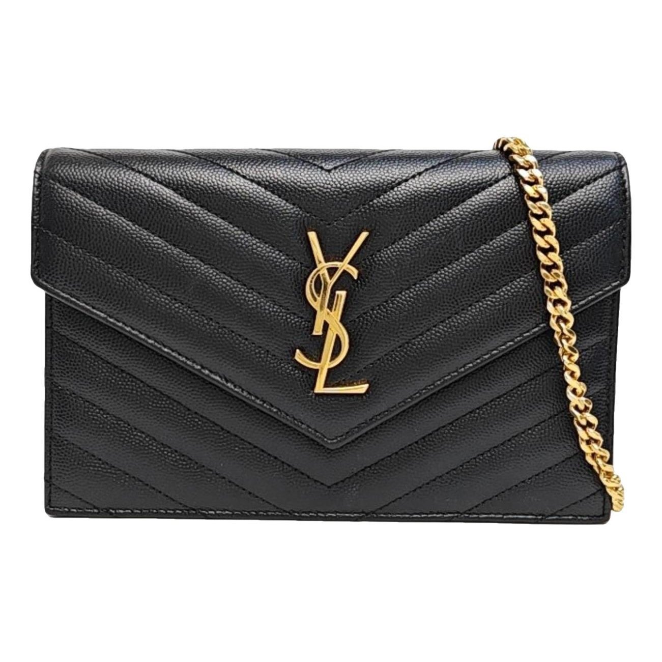 Baby monogramme leather handbag