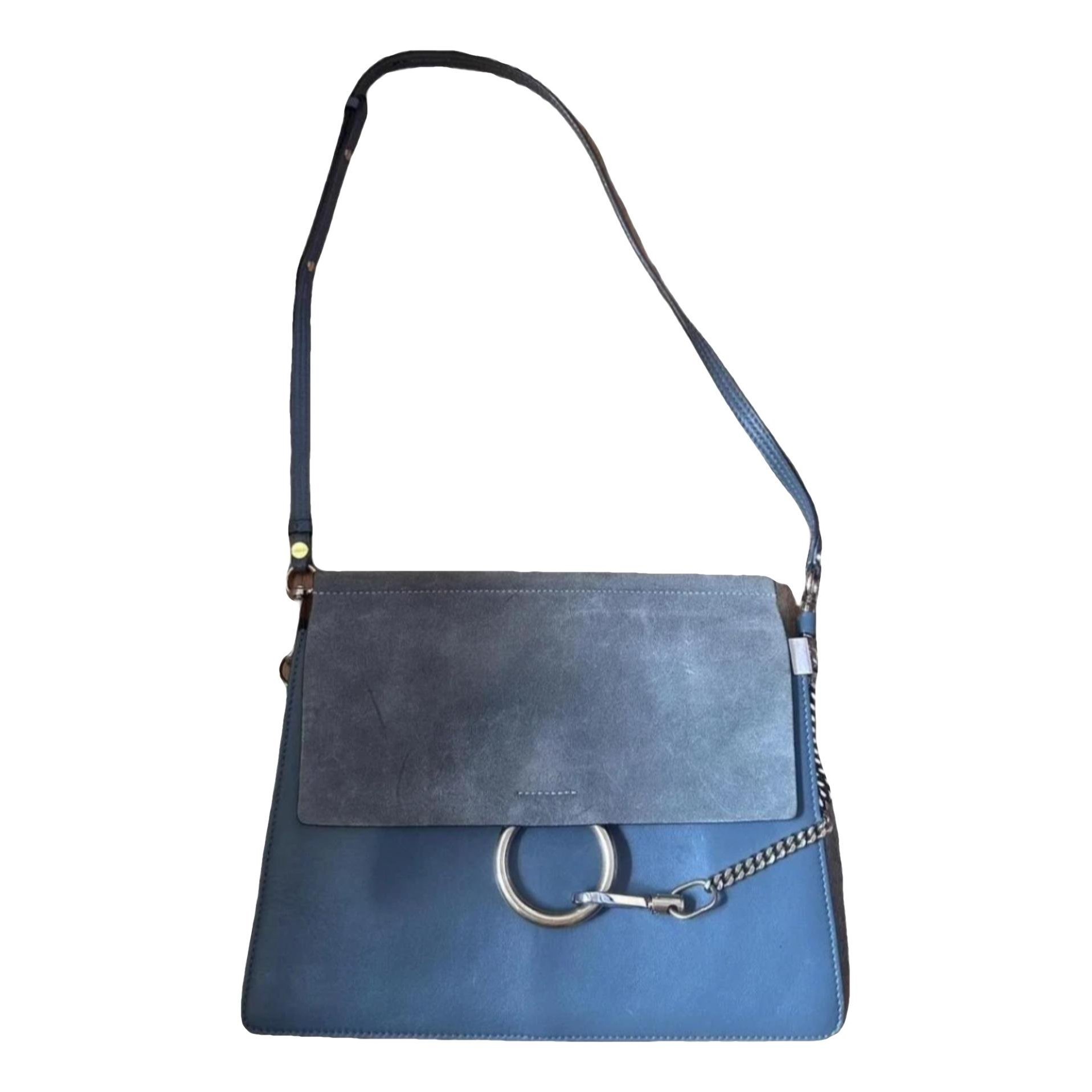 Faye leather handbag