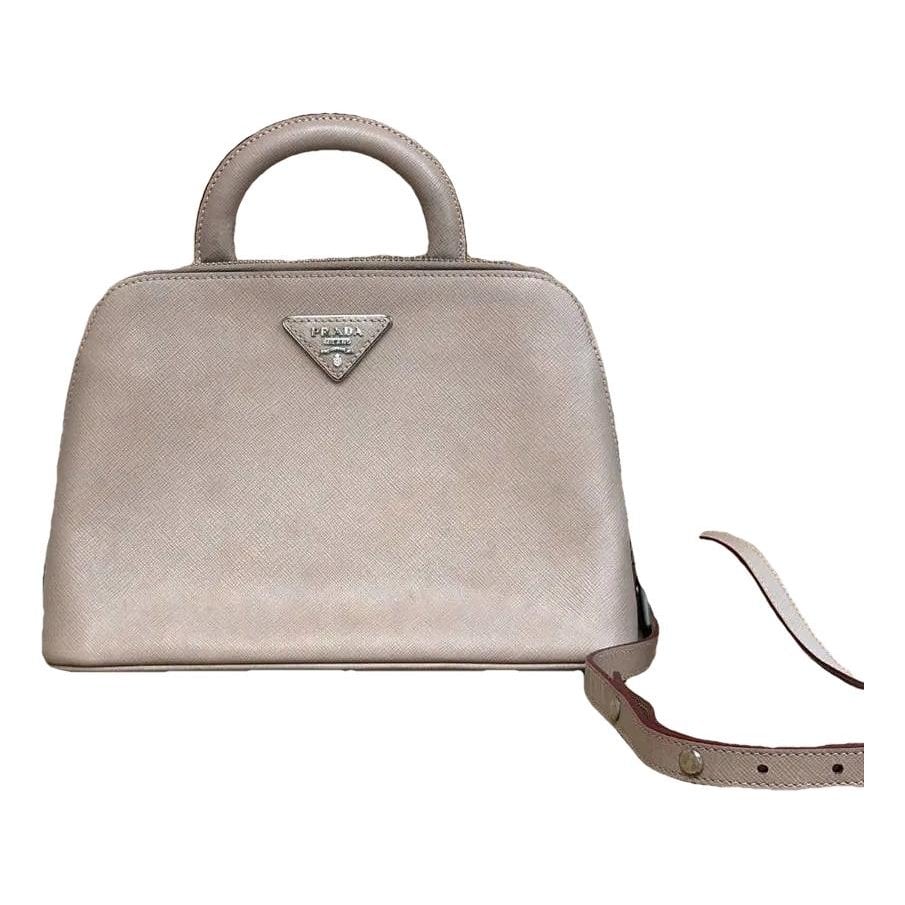 Promenade leather handbag