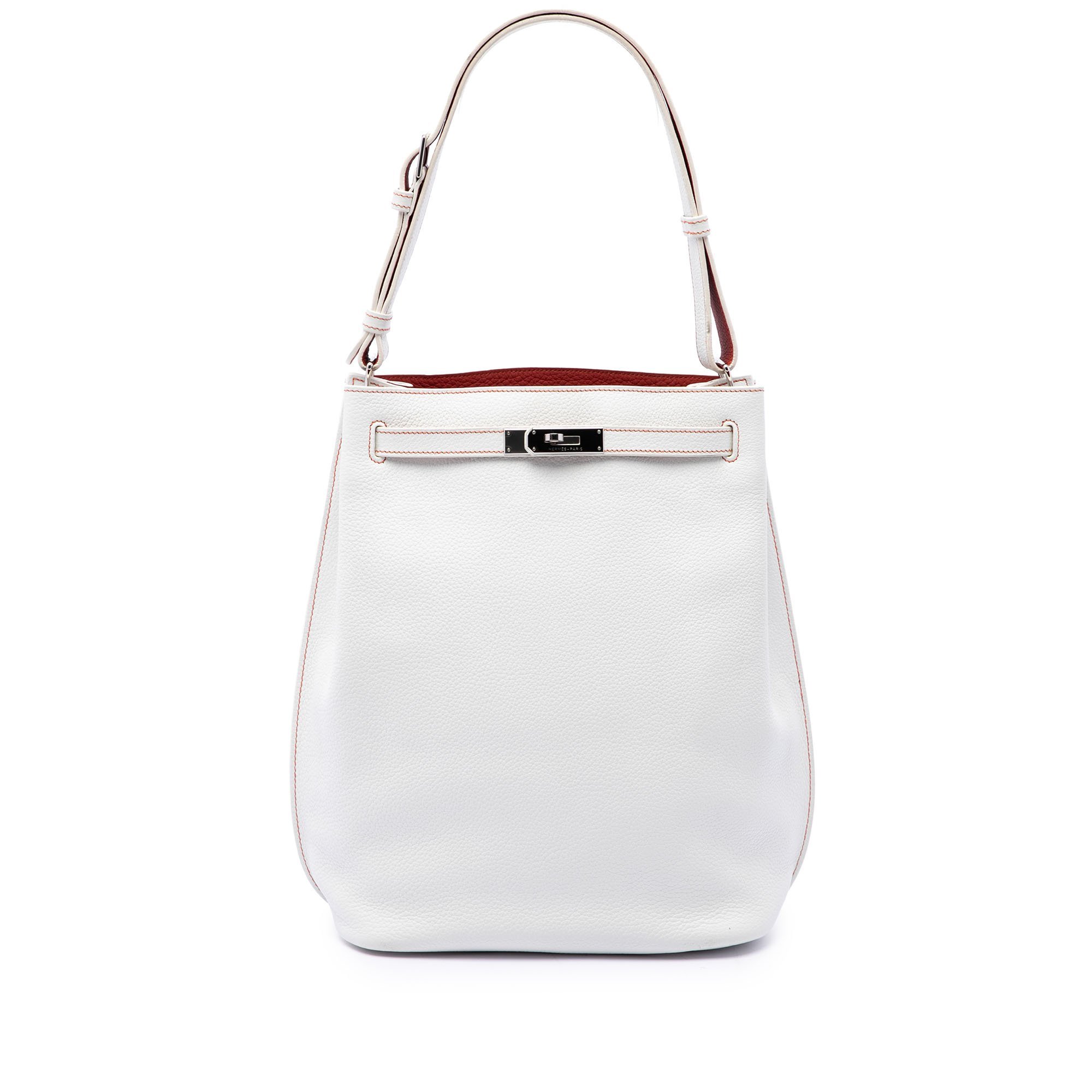 So Kelly leather handbag