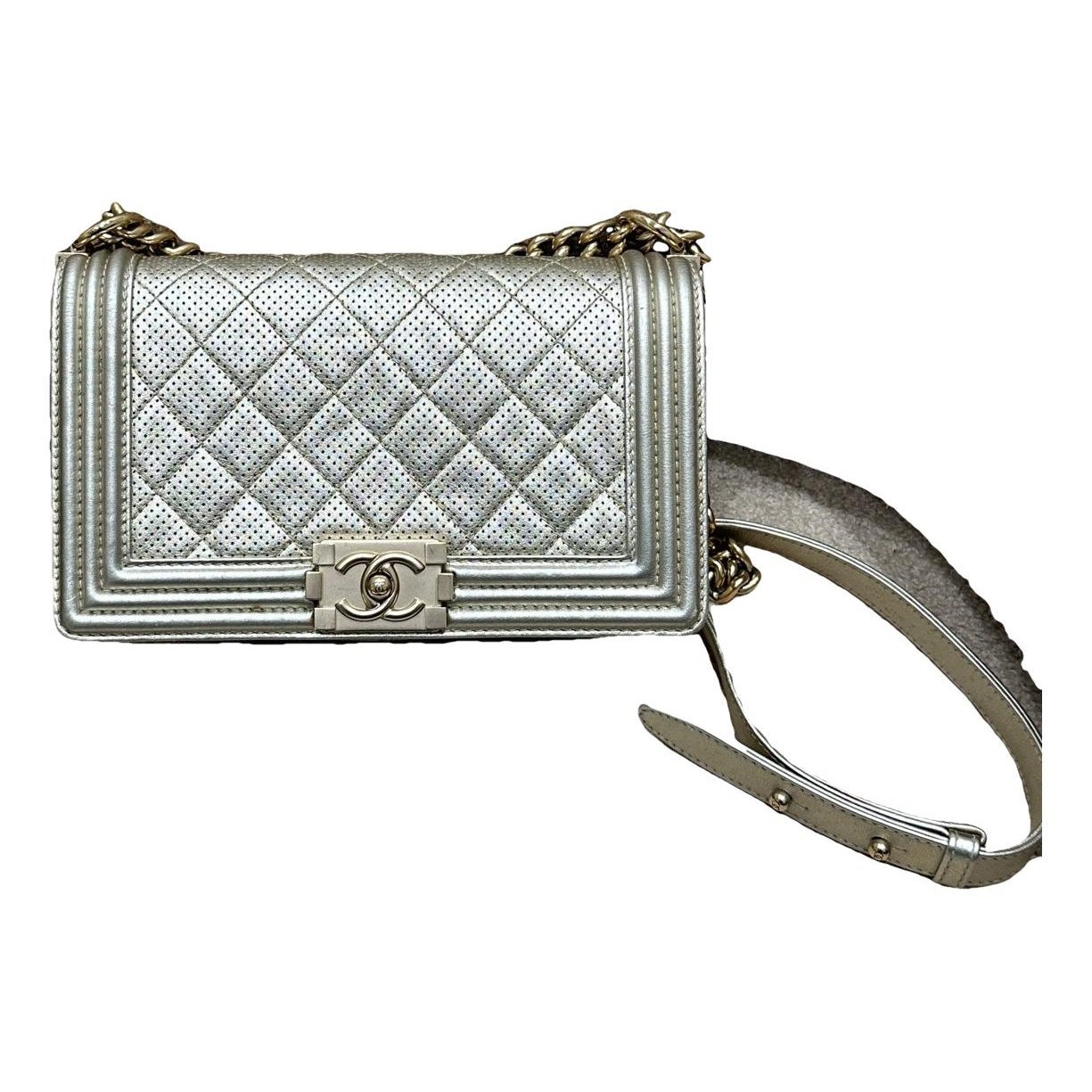 Boy leather crossbody bag