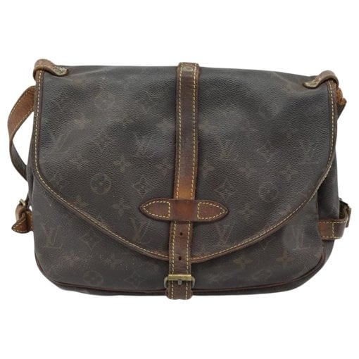 Louis Vuitton Saumur leather handbag