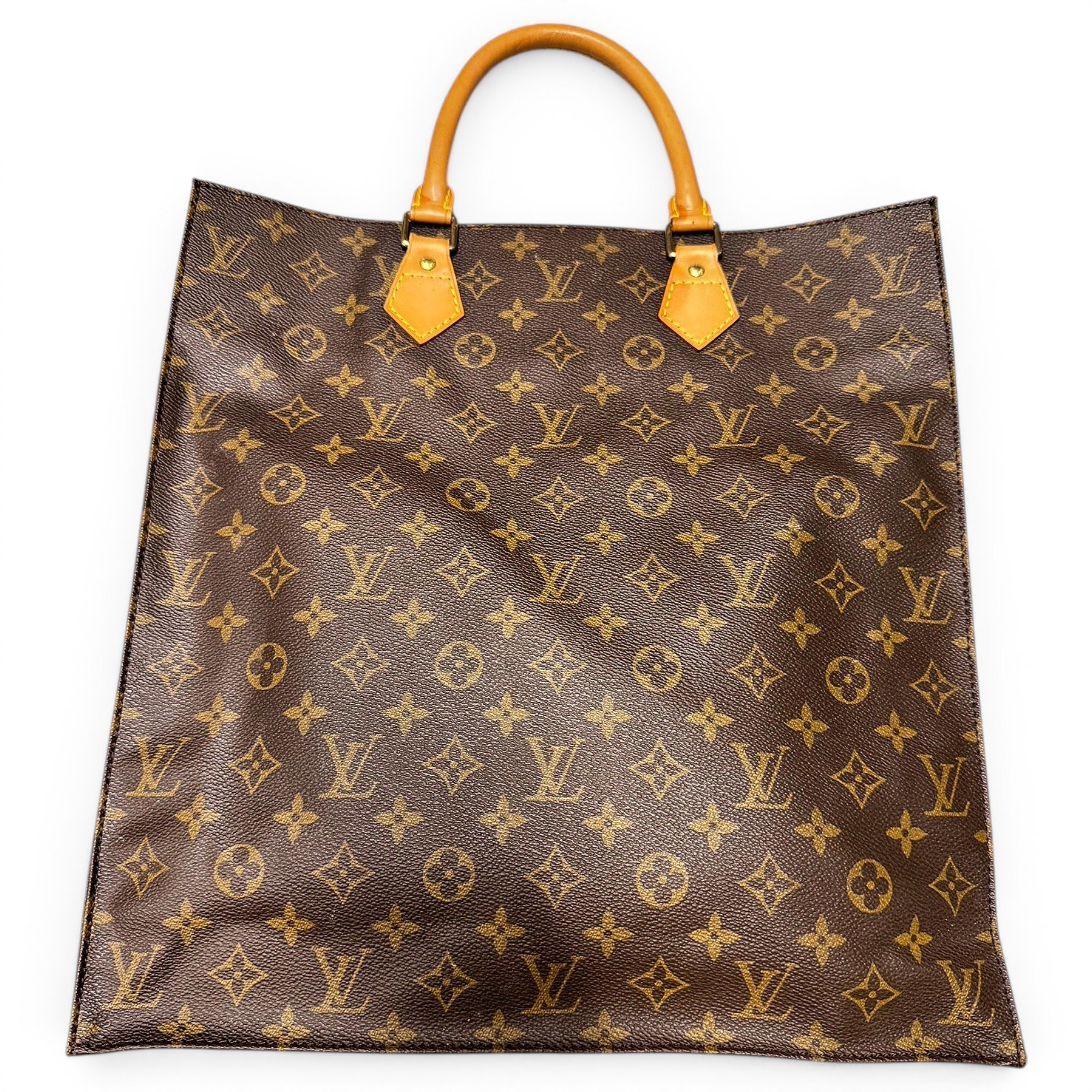 Leather tote