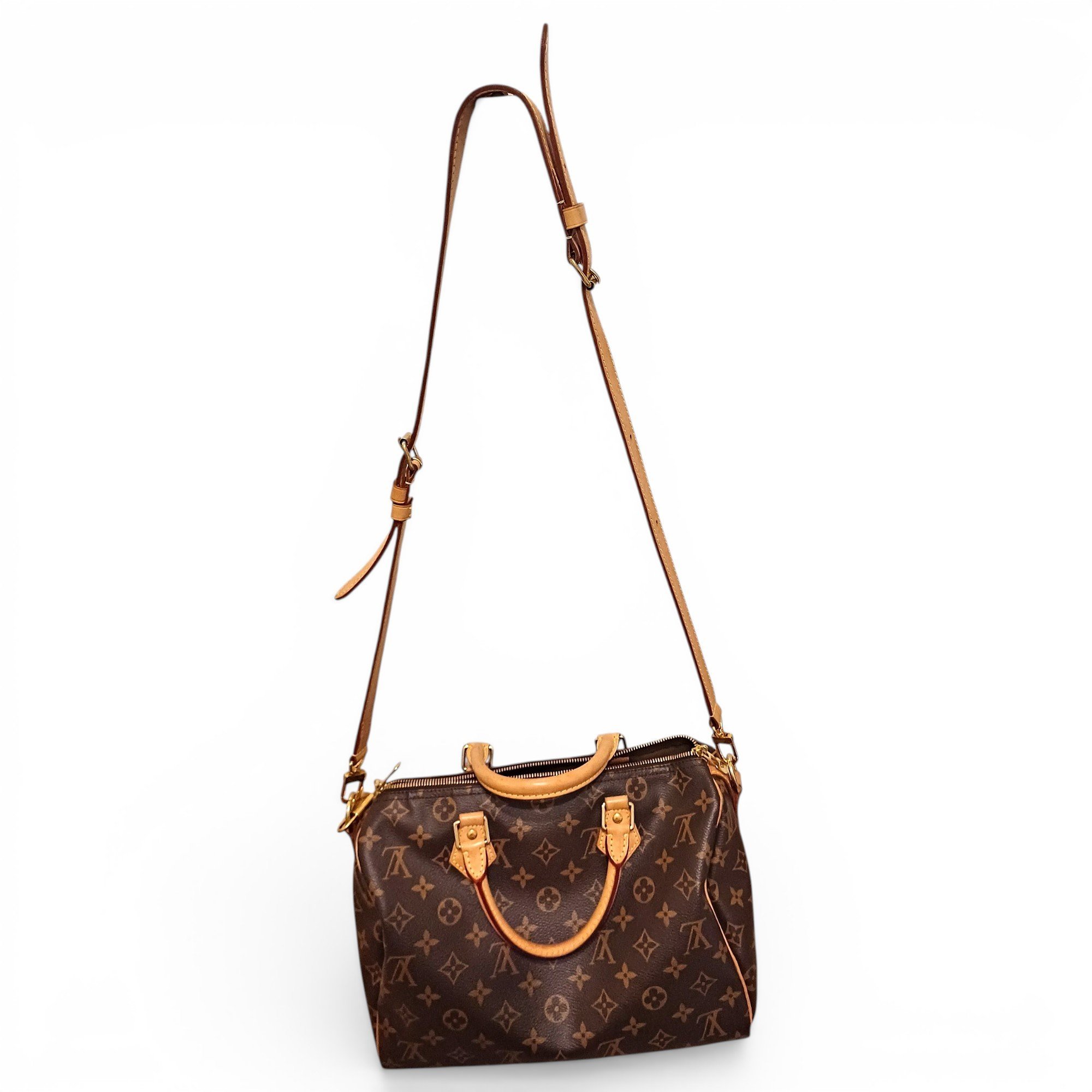 Louis Vuitton Speedy Bandoulière cloth handbag