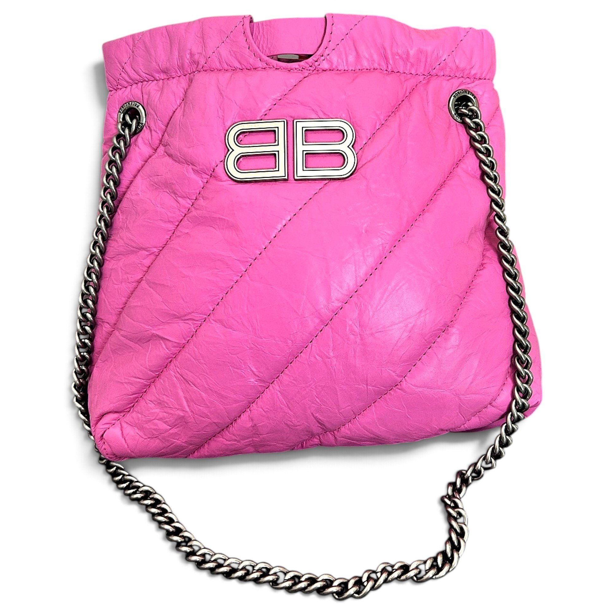 Touch Puffy leather handbag