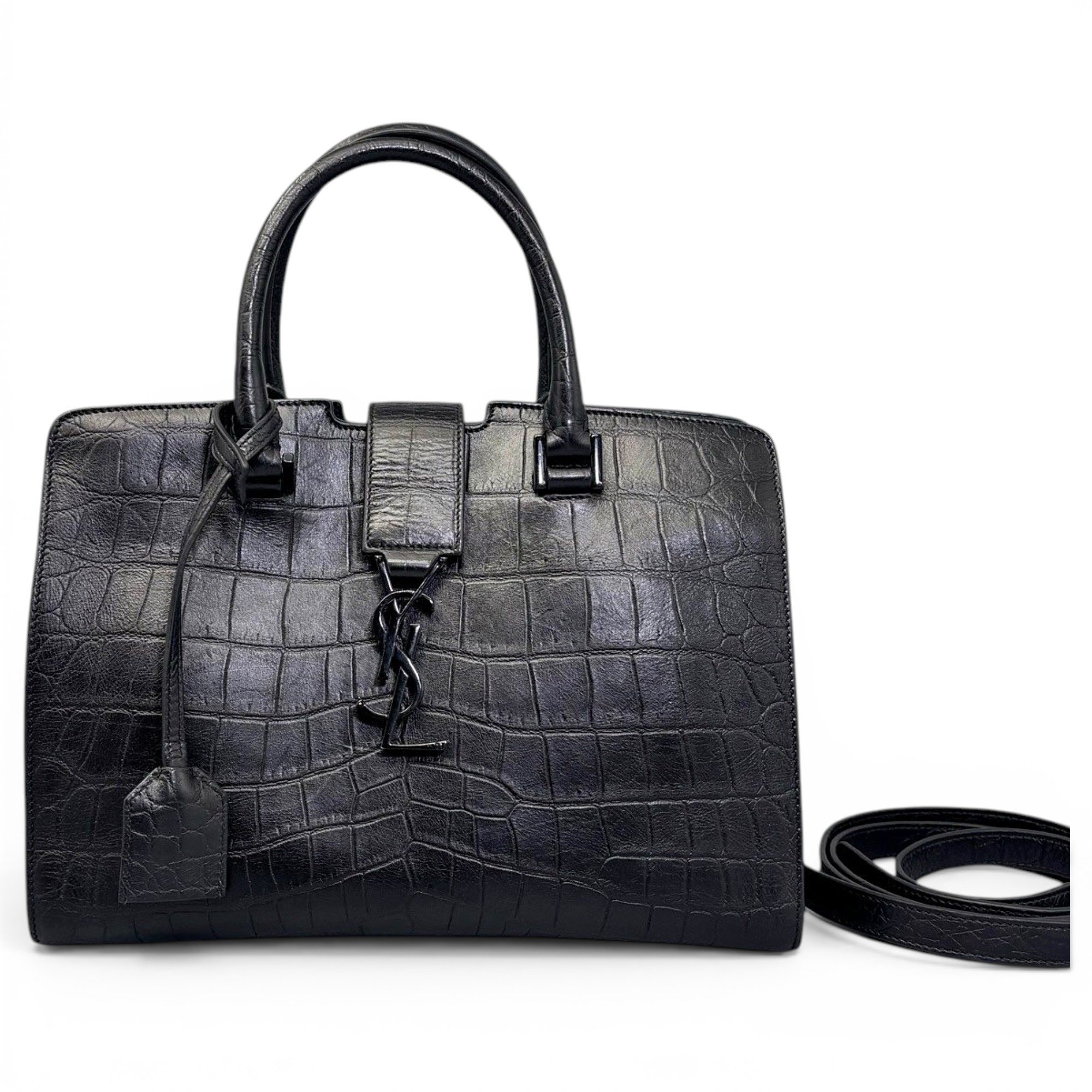 Monogram Cabas leather handbag