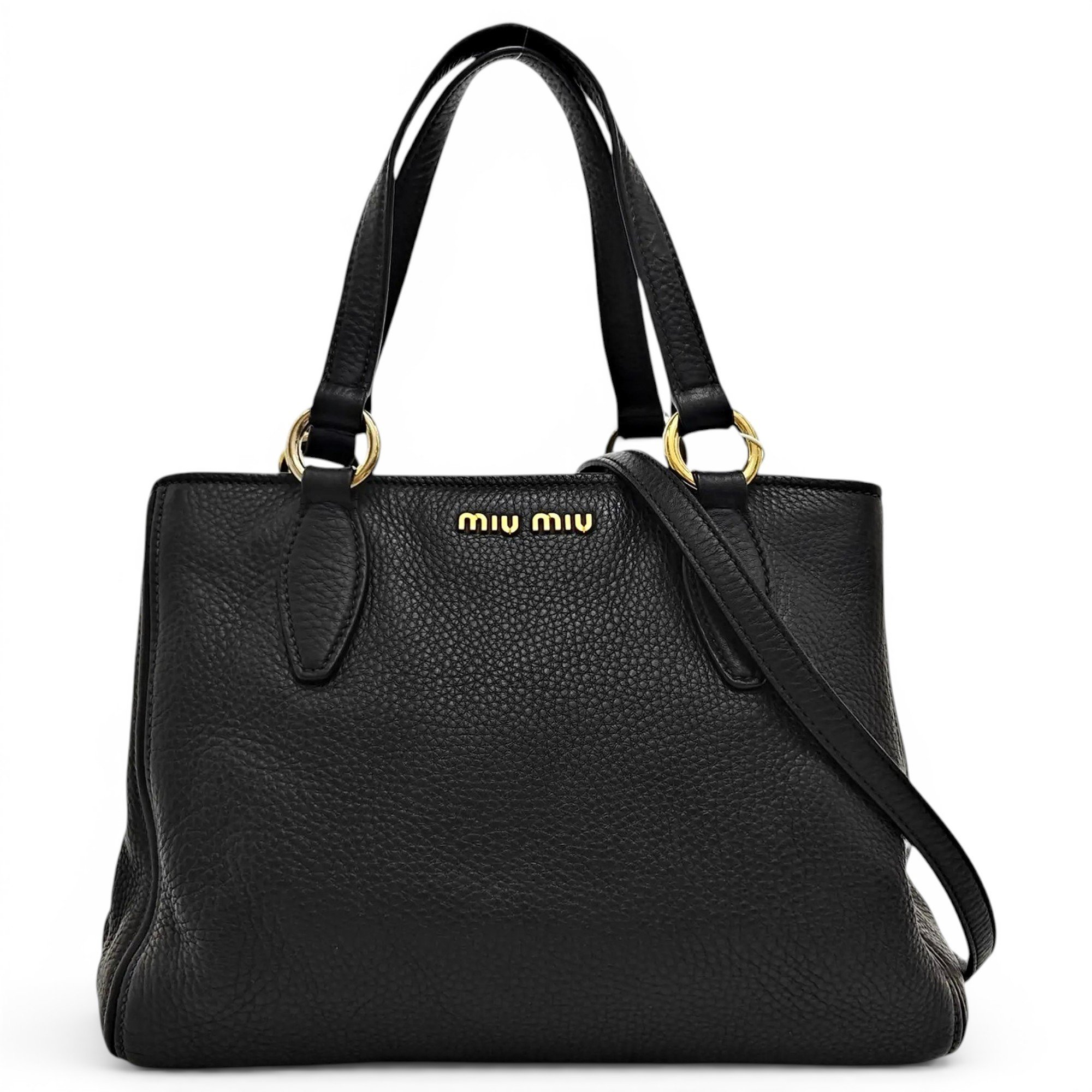 Leather handbag