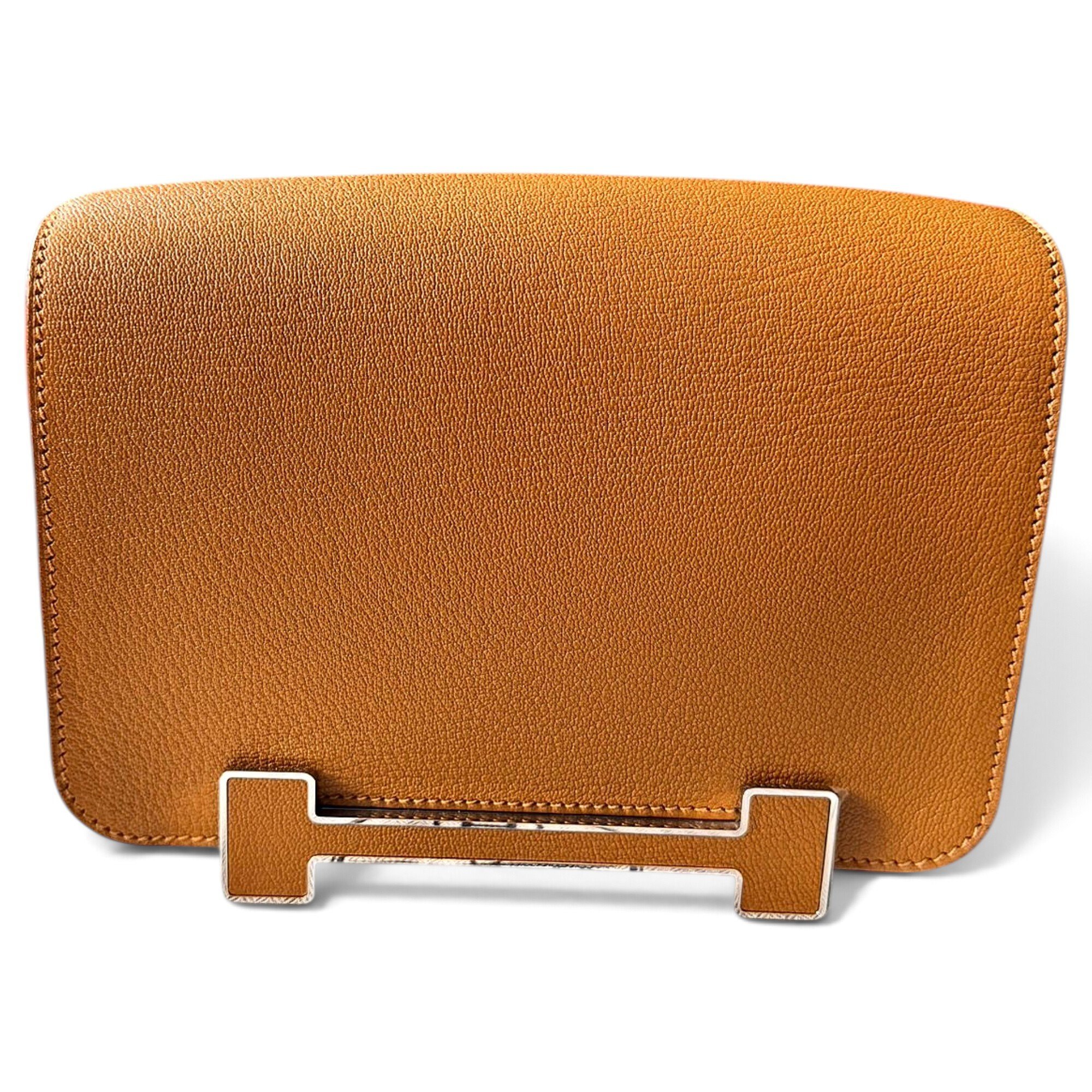 Hermes Geta Handbag Caramel