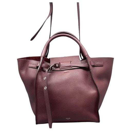 Big Bag leather mini bag