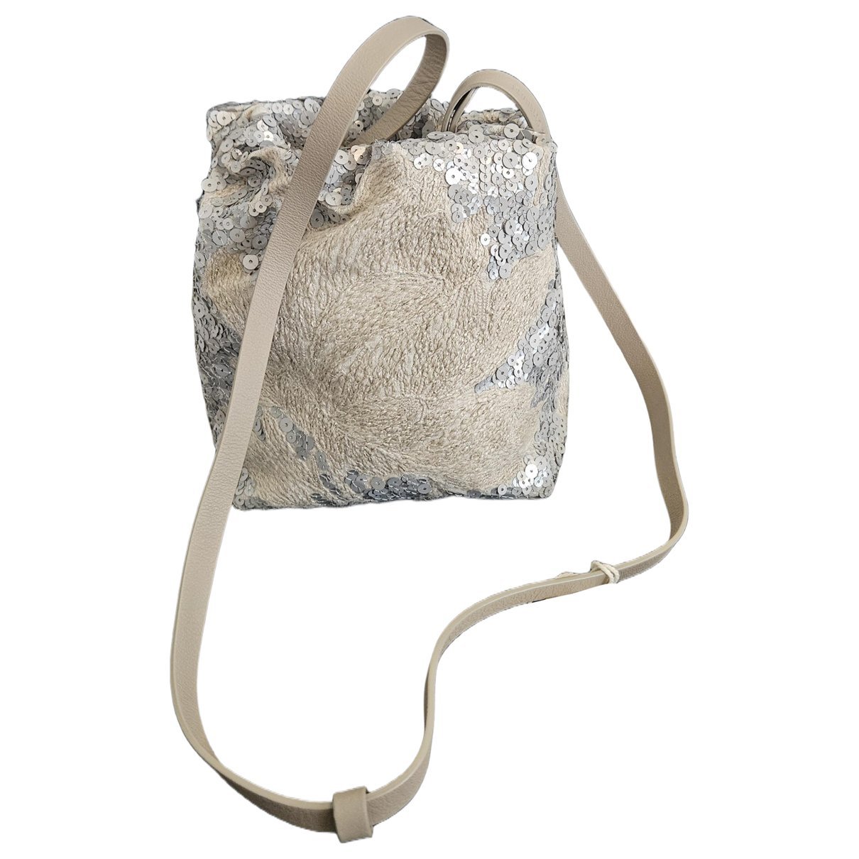Glitter clutch bag
