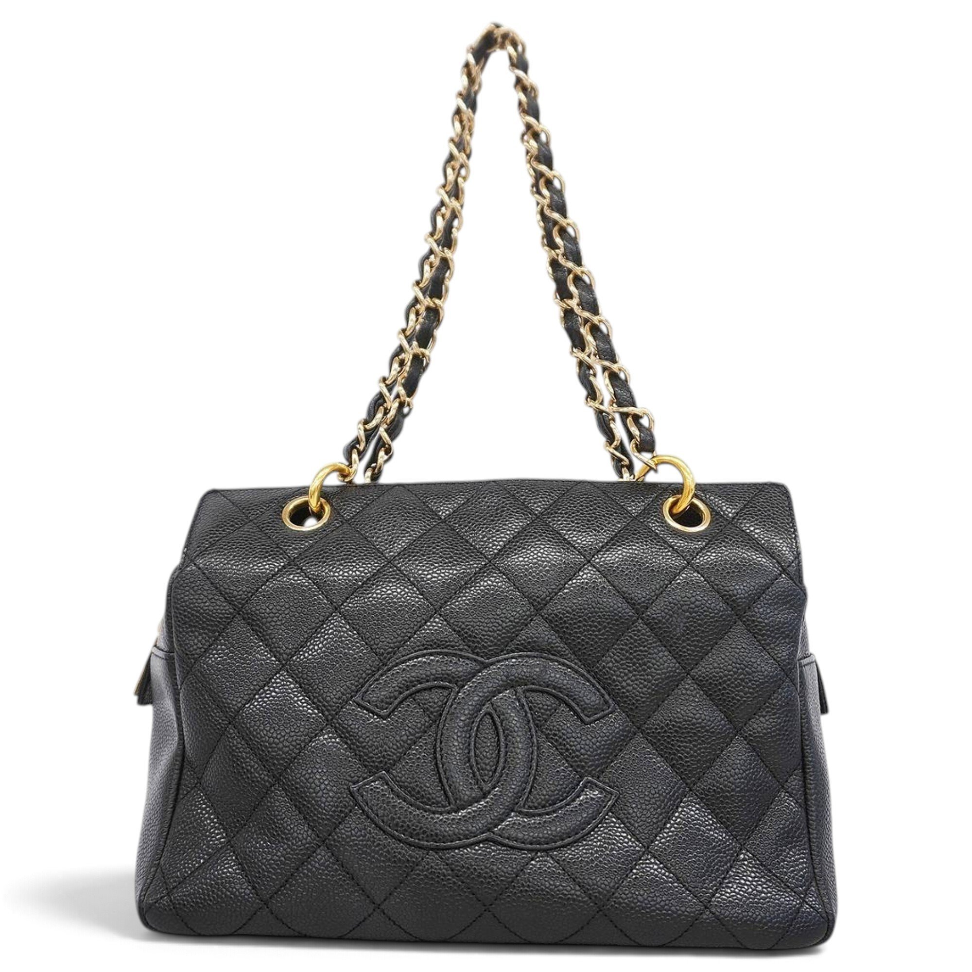 Leather tote
