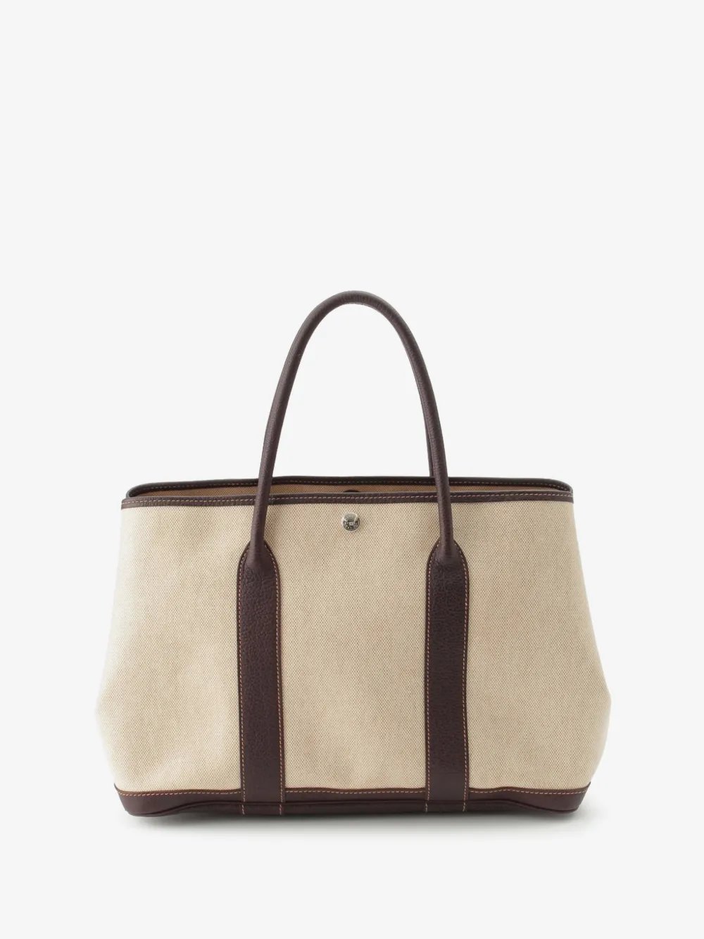 Hermes 2002 Toile and Negonda Garden Party 36 tote bag