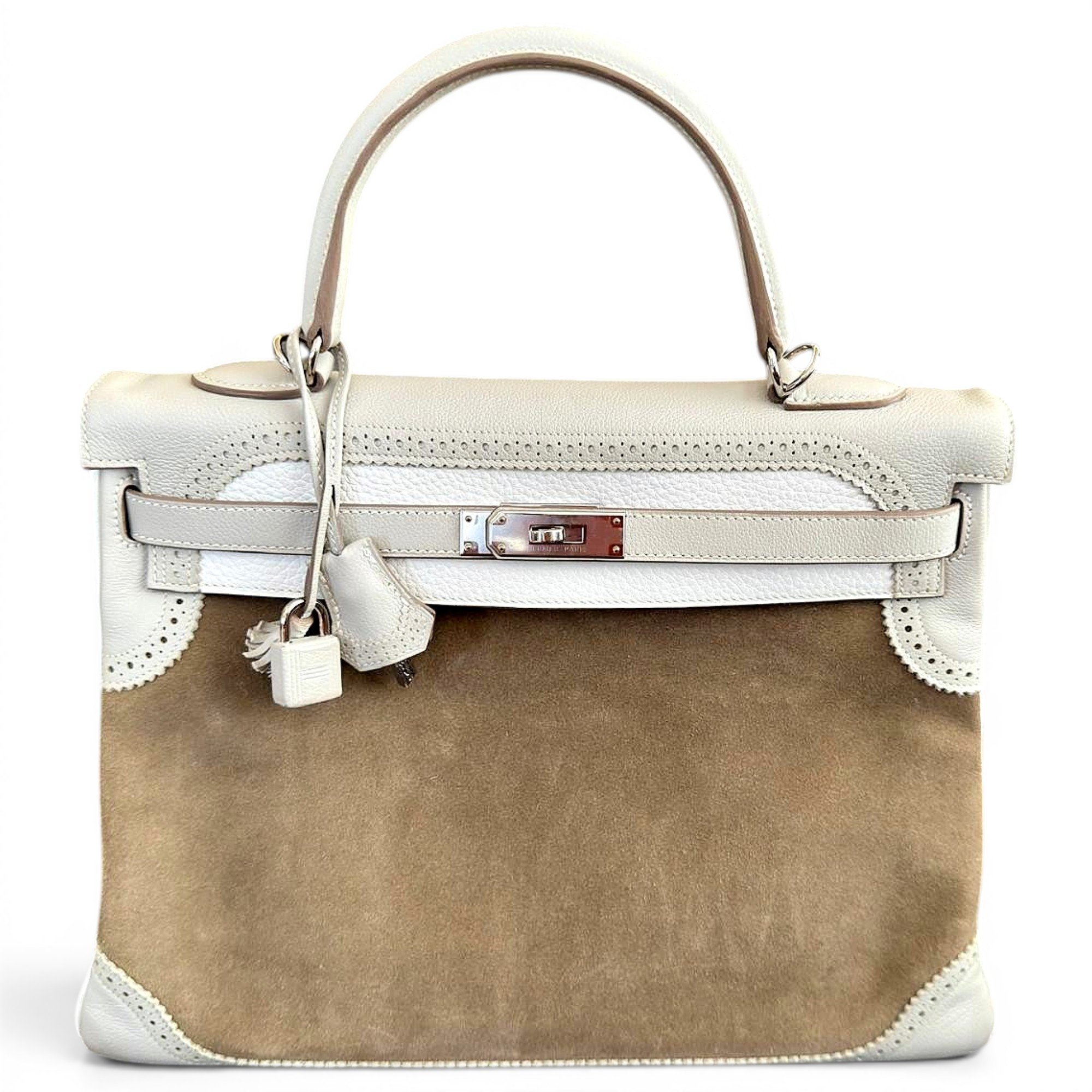 Kelly 35 leather handbag