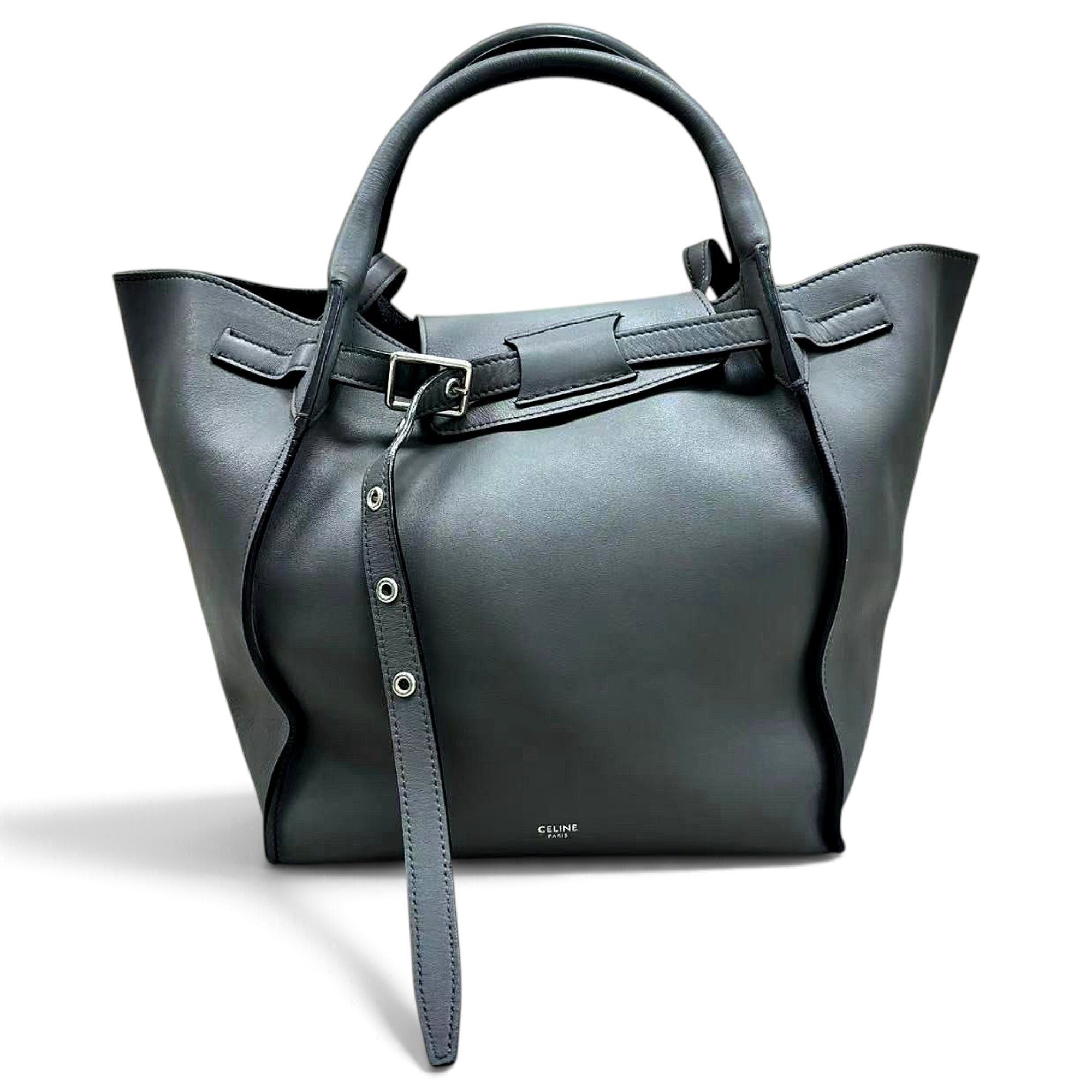 Big Bag leather handbag