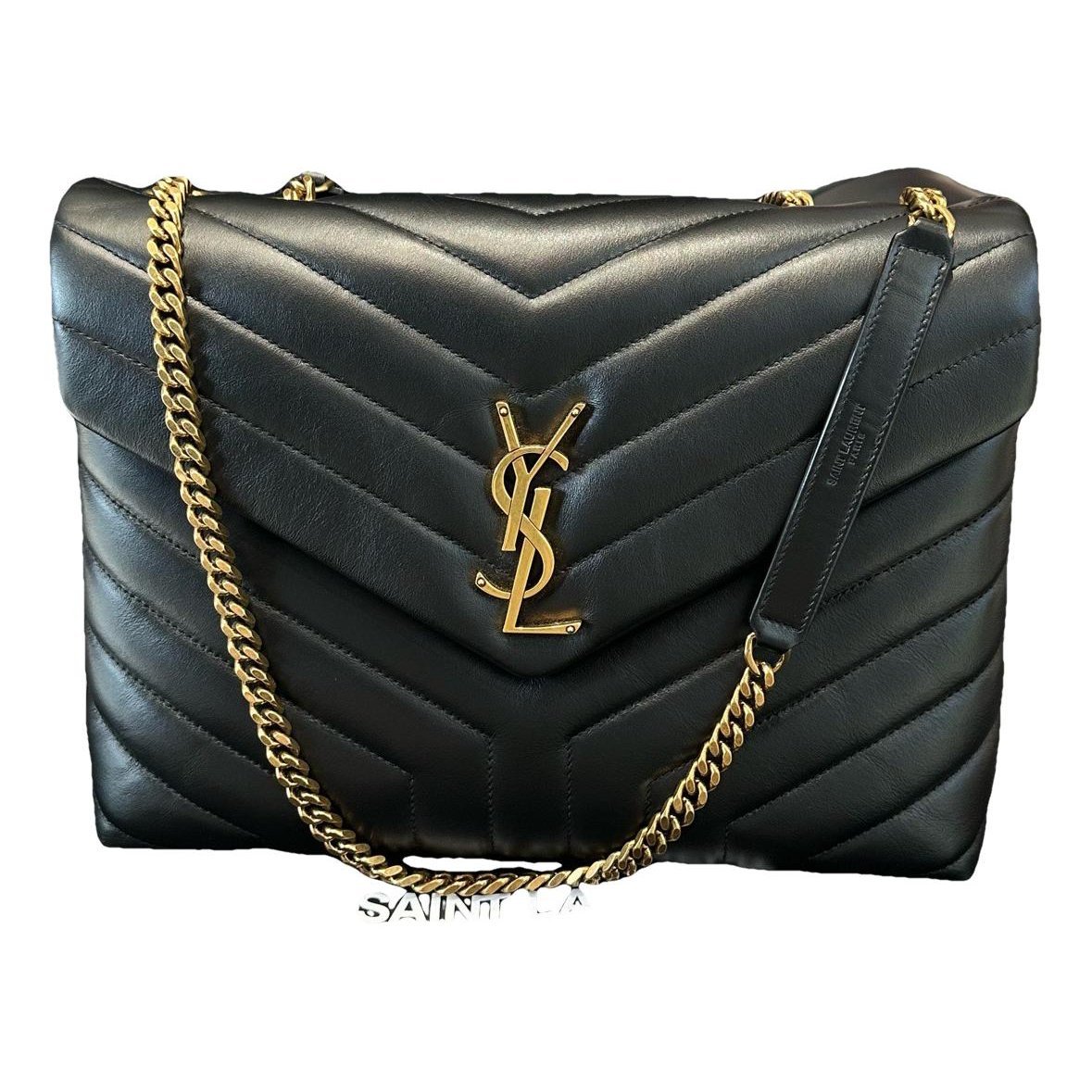Loulou leather handbag