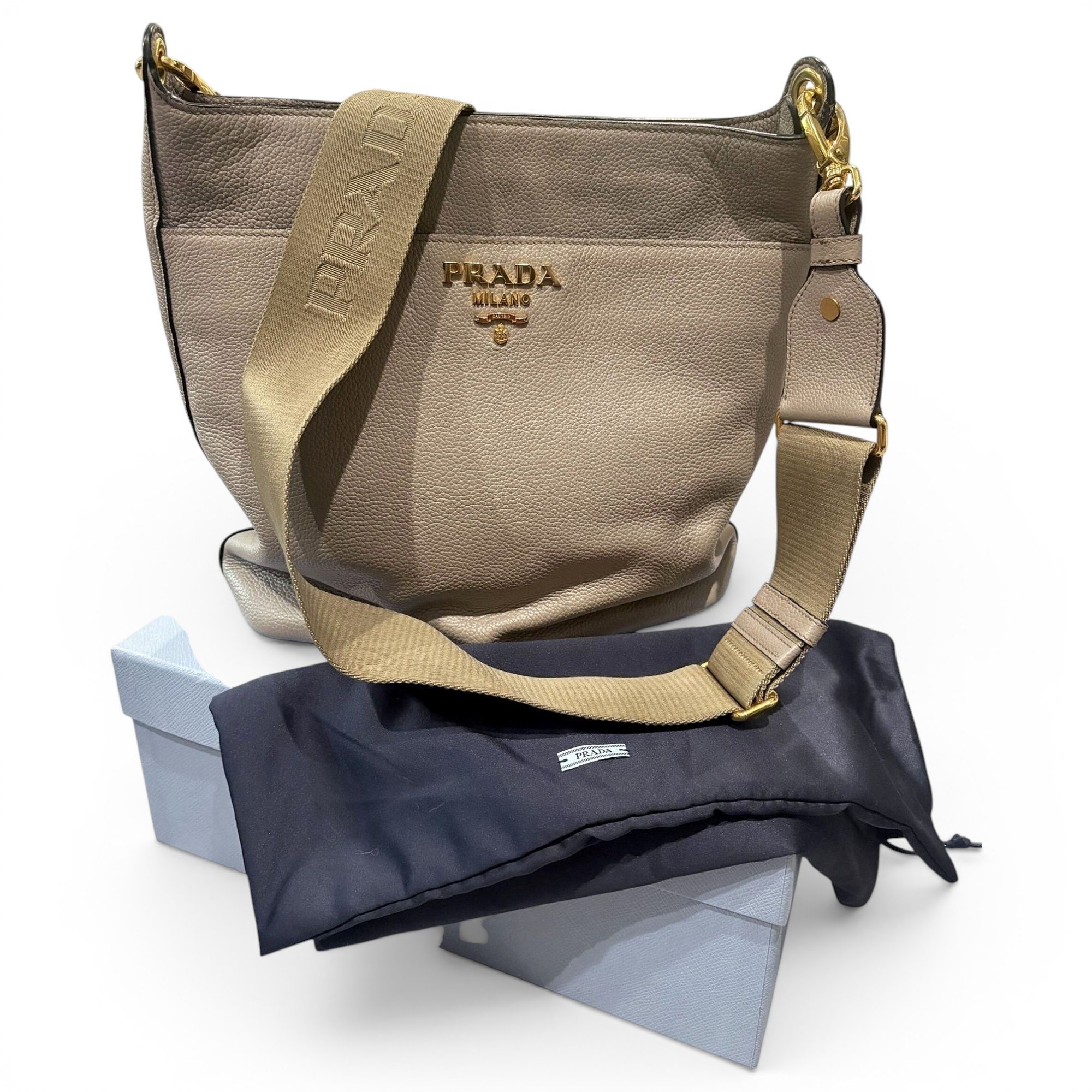 Leather crossbody bag