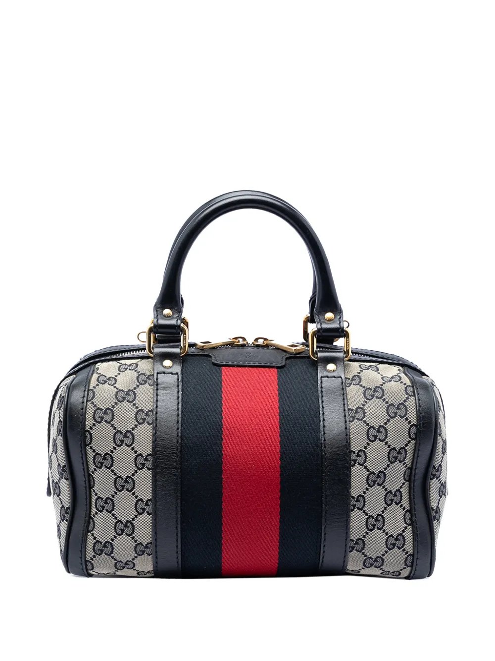2016-2026 Small GG Canvas Web Joy Boston Bag satchel