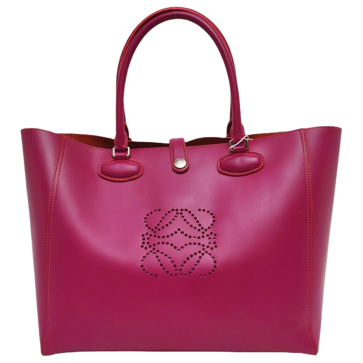 Leather handbag