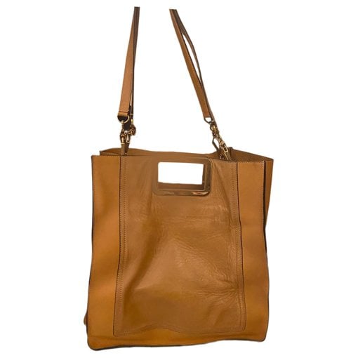 Leather tote