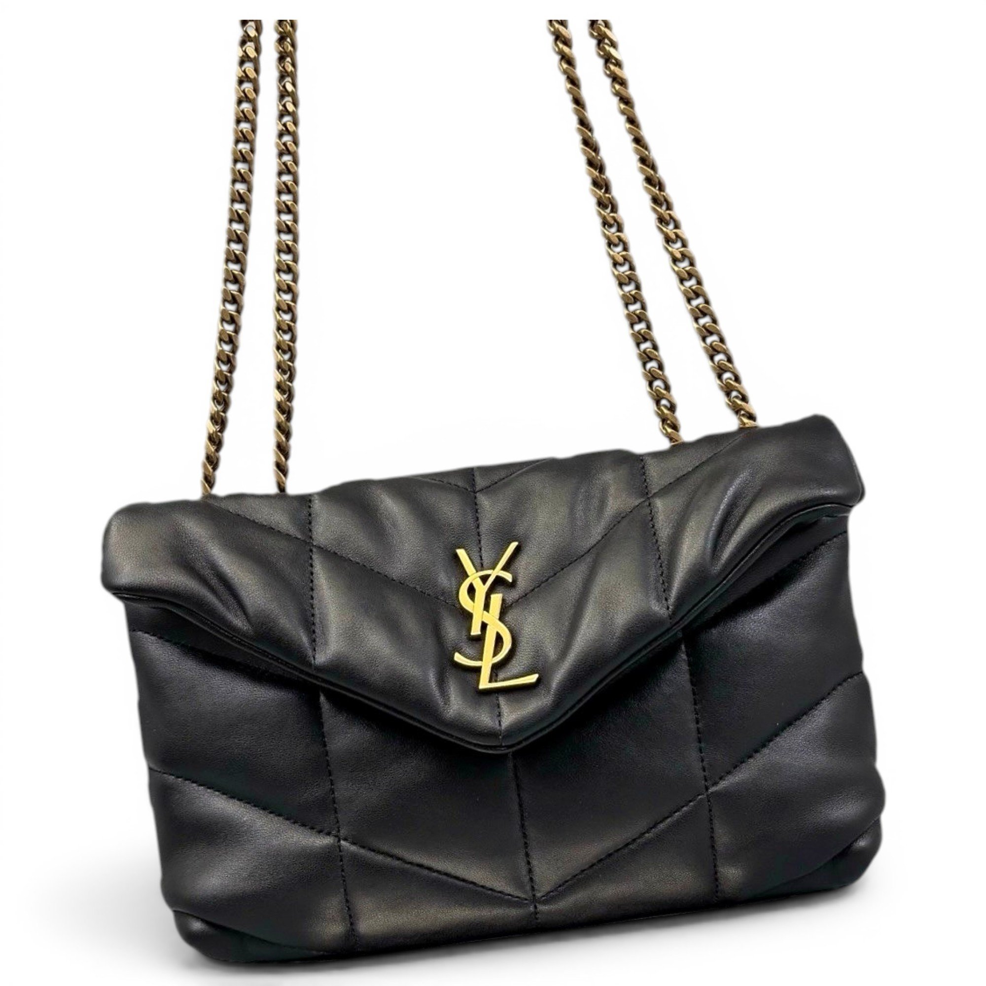 Loulou Puffer leather handbag