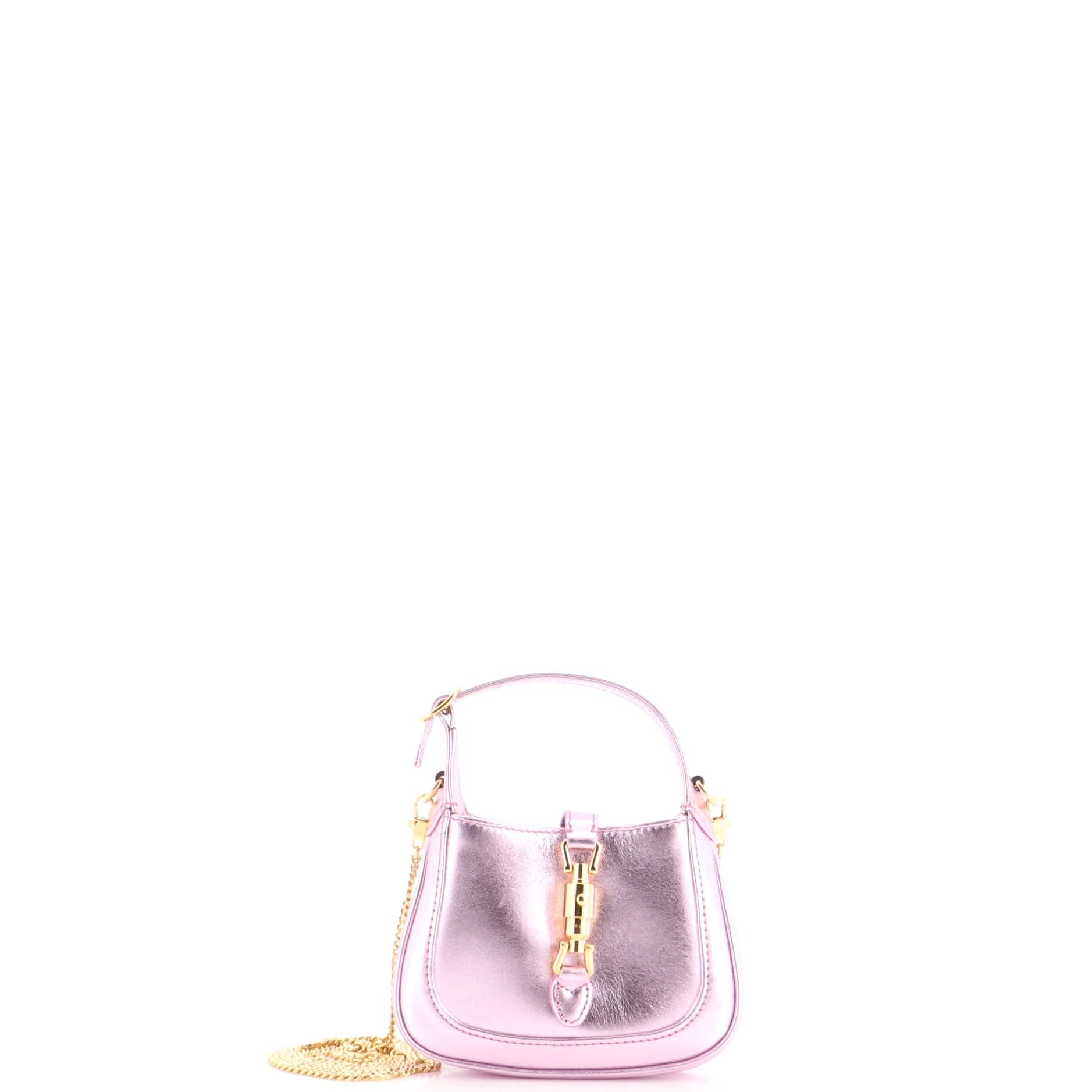 Jackie 1961 Chain Hobo Leather Super Mini
