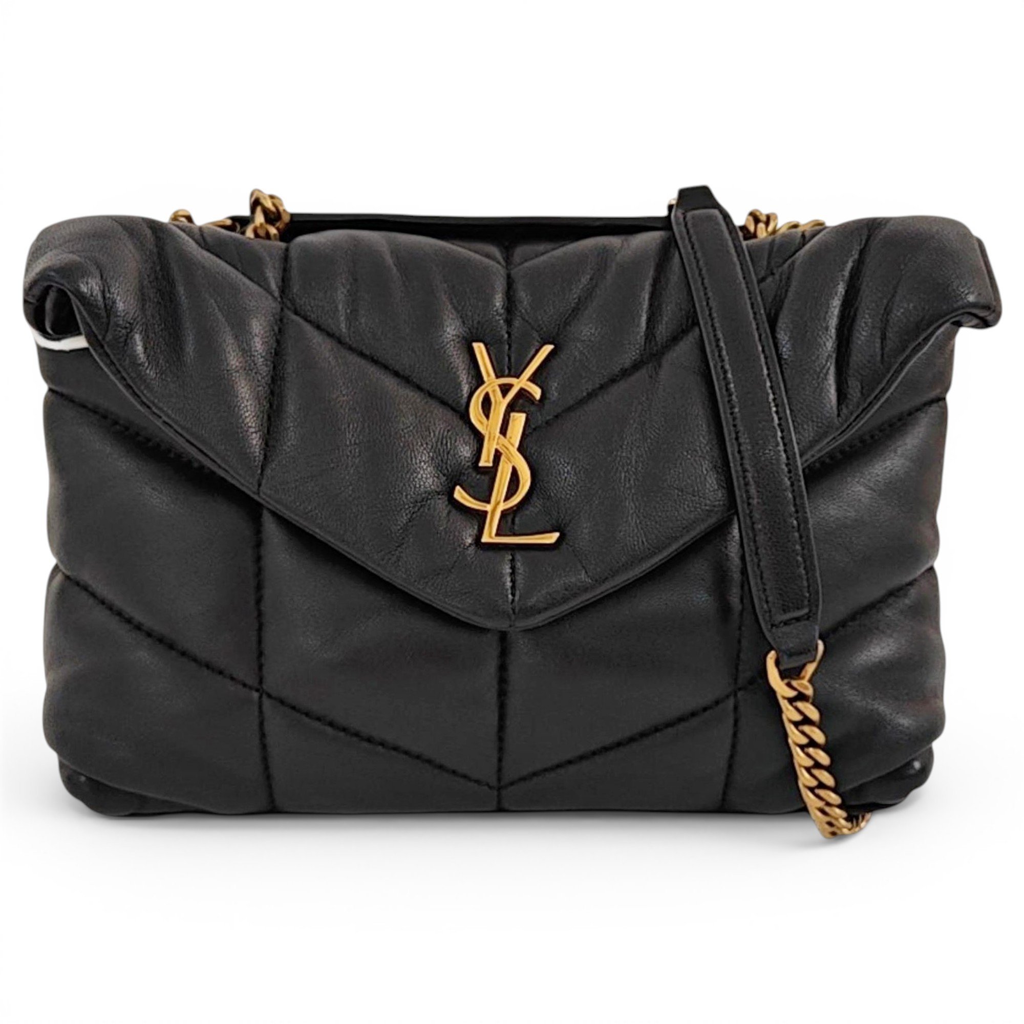 Loulou Puffer leather handbag
