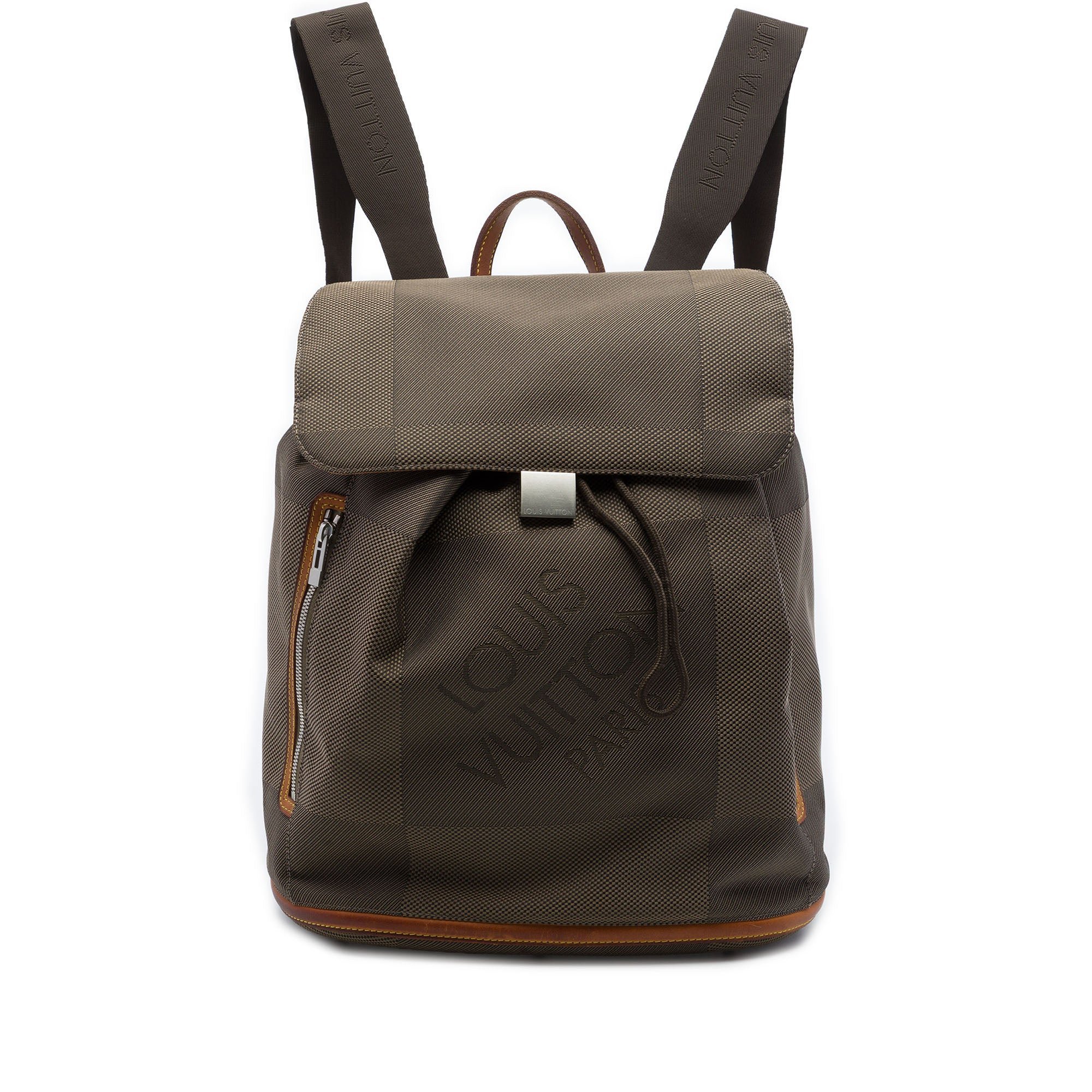 Leather backpack