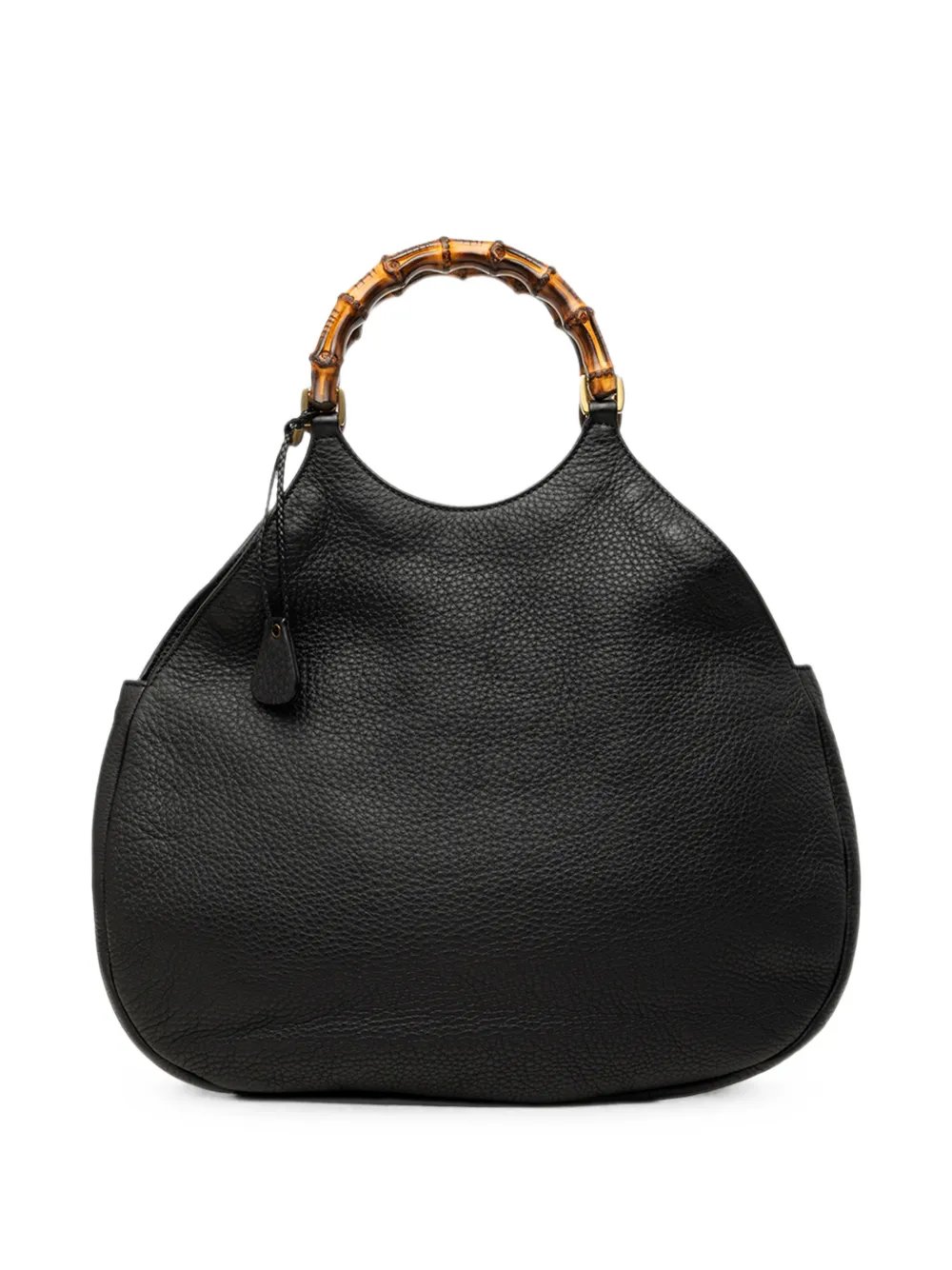 2000-2015 Pebbled Calfskin Bamboo hobo bag