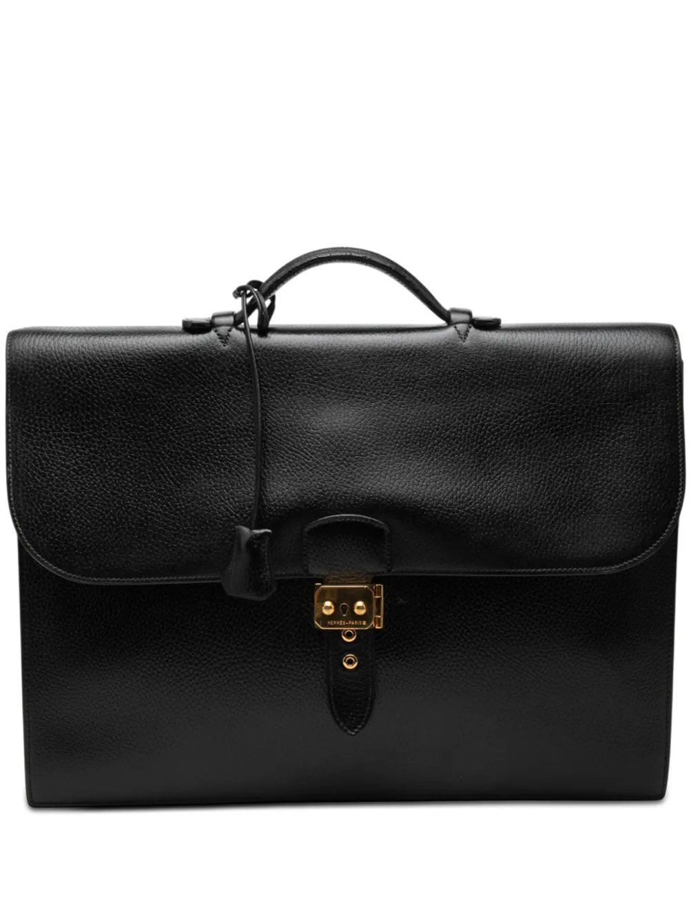 Hermes 1997 Togo Sac a Depeches 41 business bag
