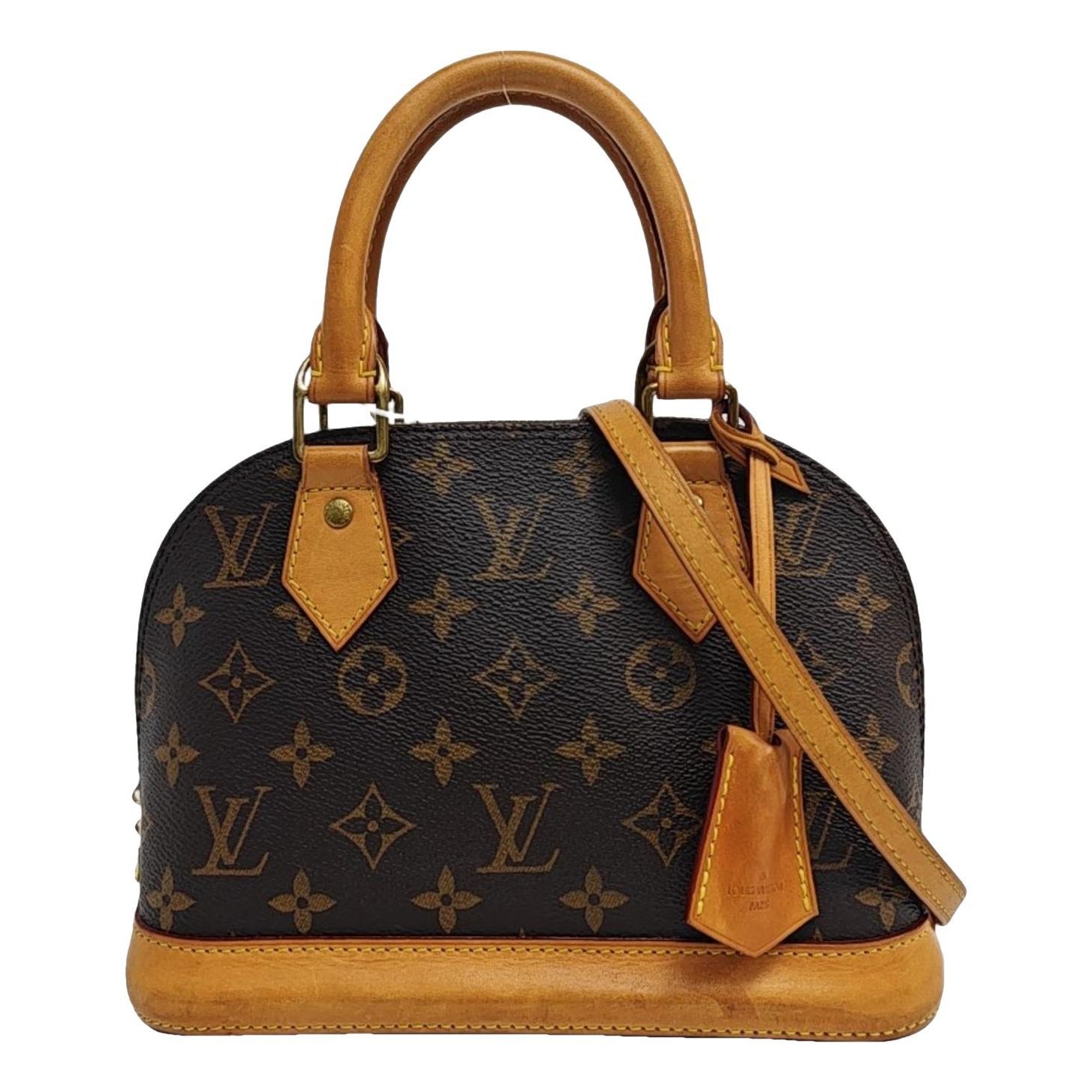 Alma leather handbag