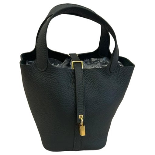 Hermes Picotin leather tote