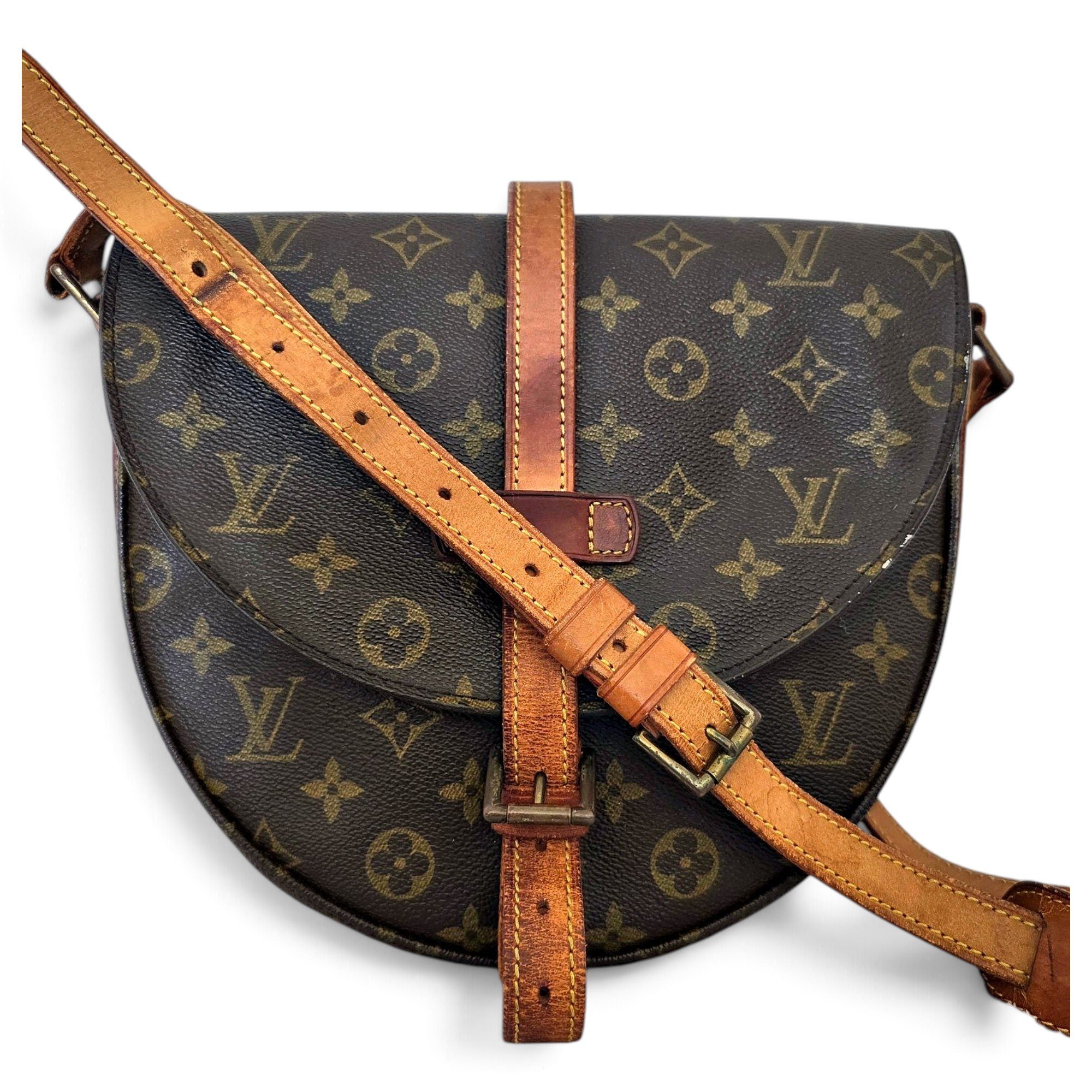 Chantilly leather crossbody bag