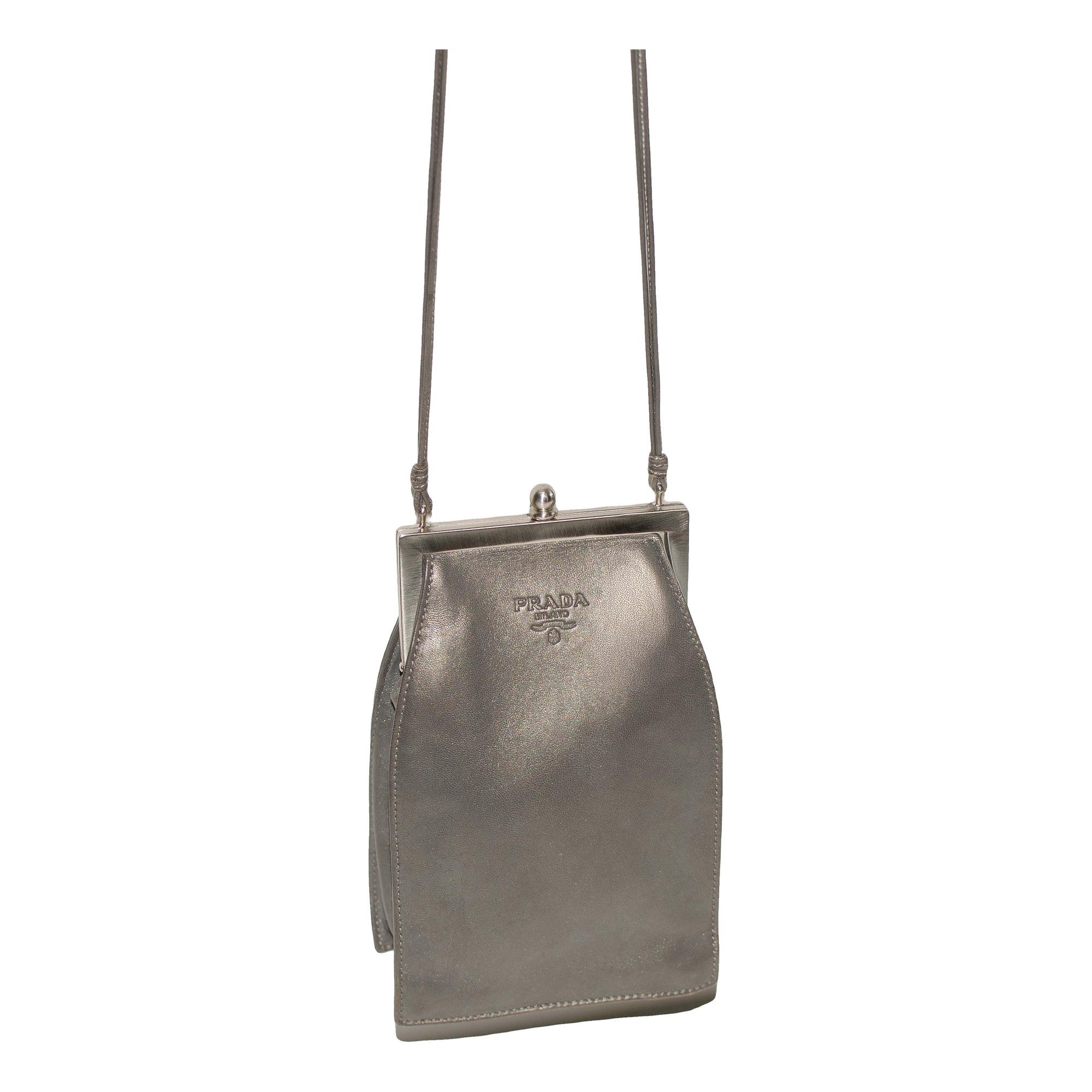Leather crossbody bag