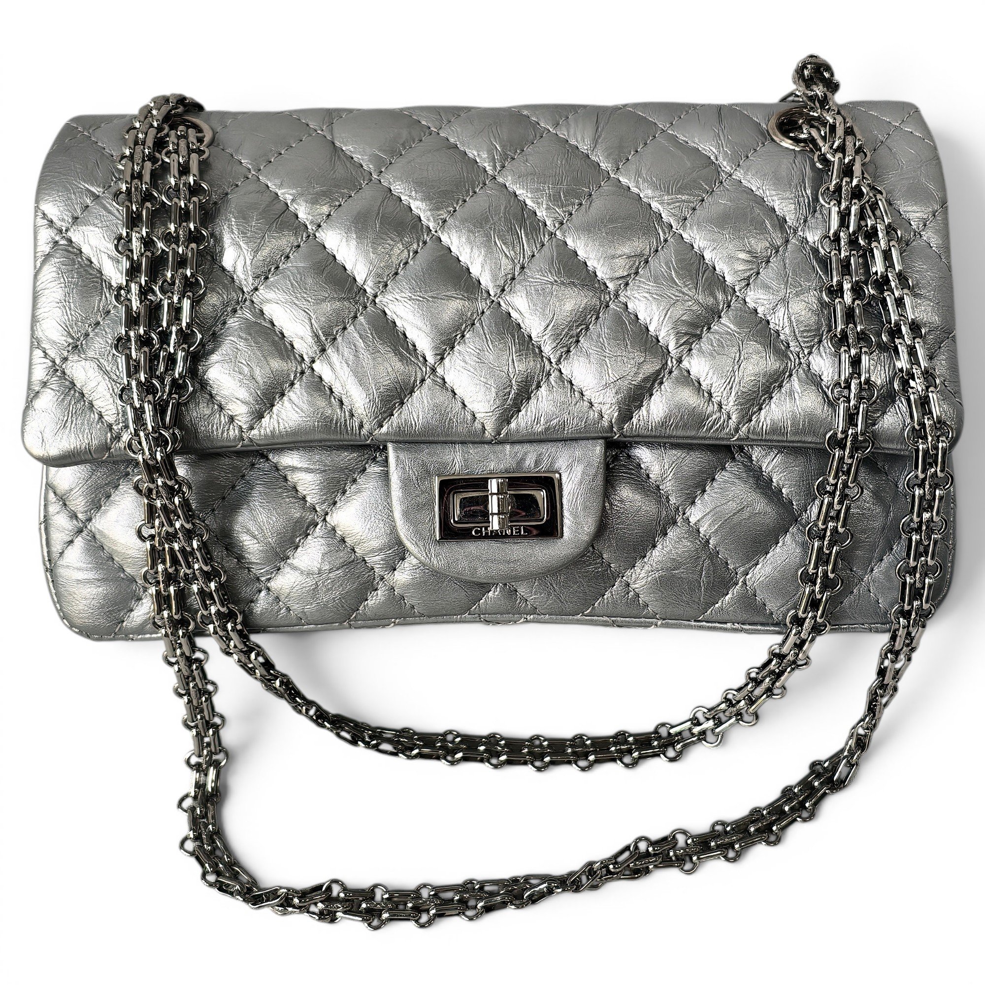 2.55 leather handbag