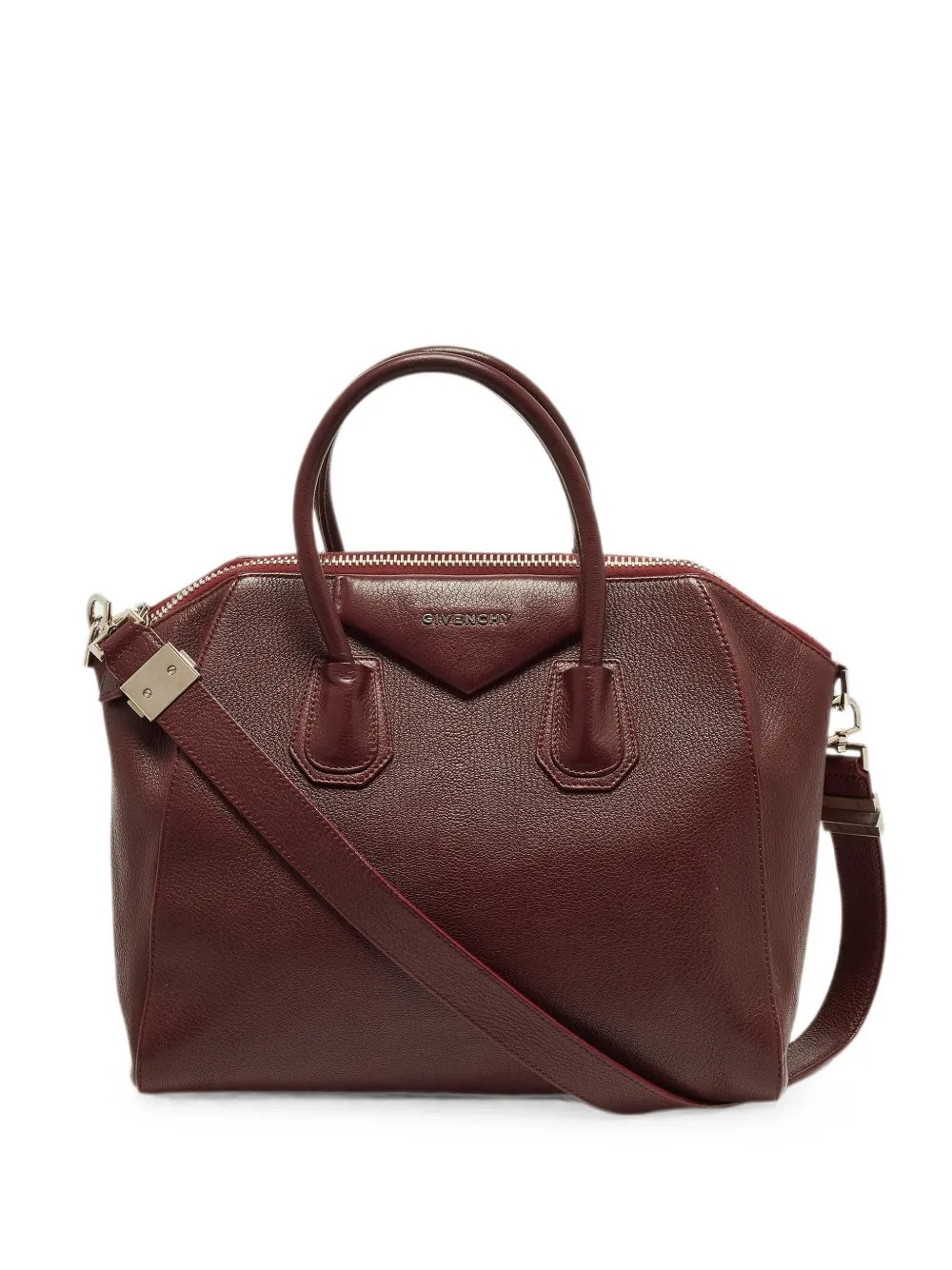 medium Antigona leather tote bag