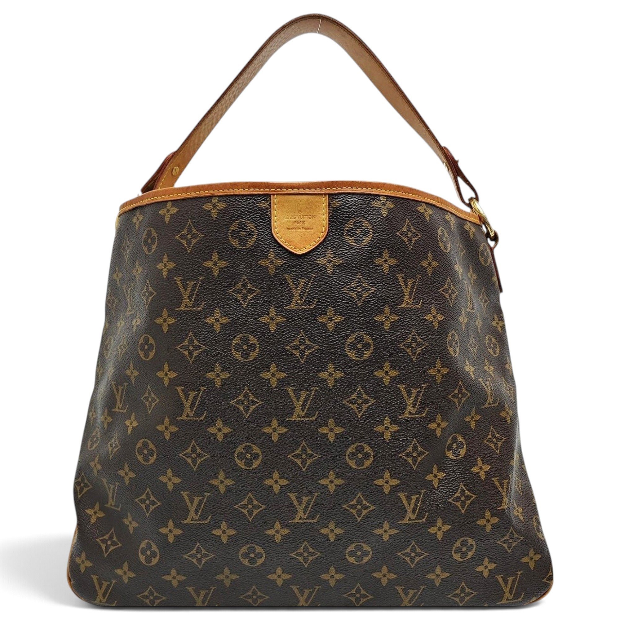 Delightful leather handbag