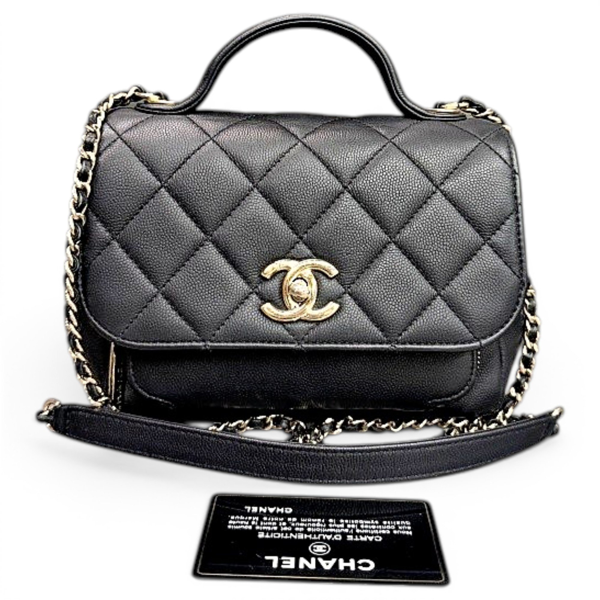 Leather handbag