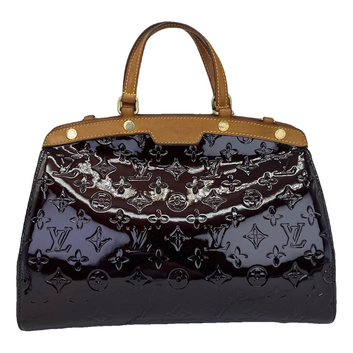 Bréa leather handbag