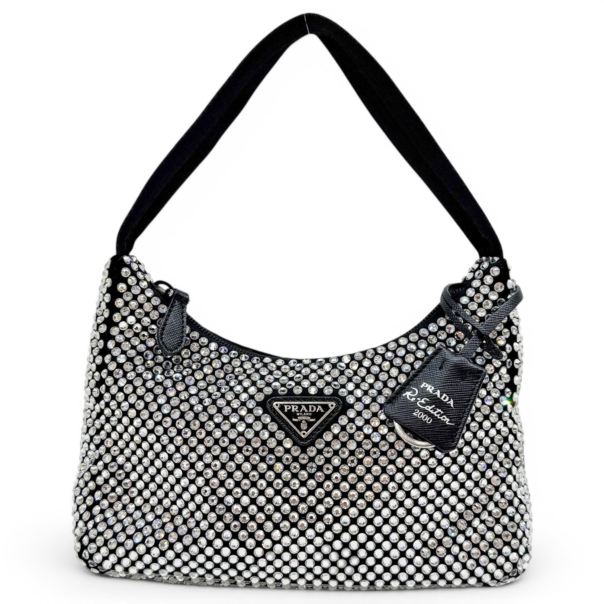 Re-Edition 2000 silk handbag