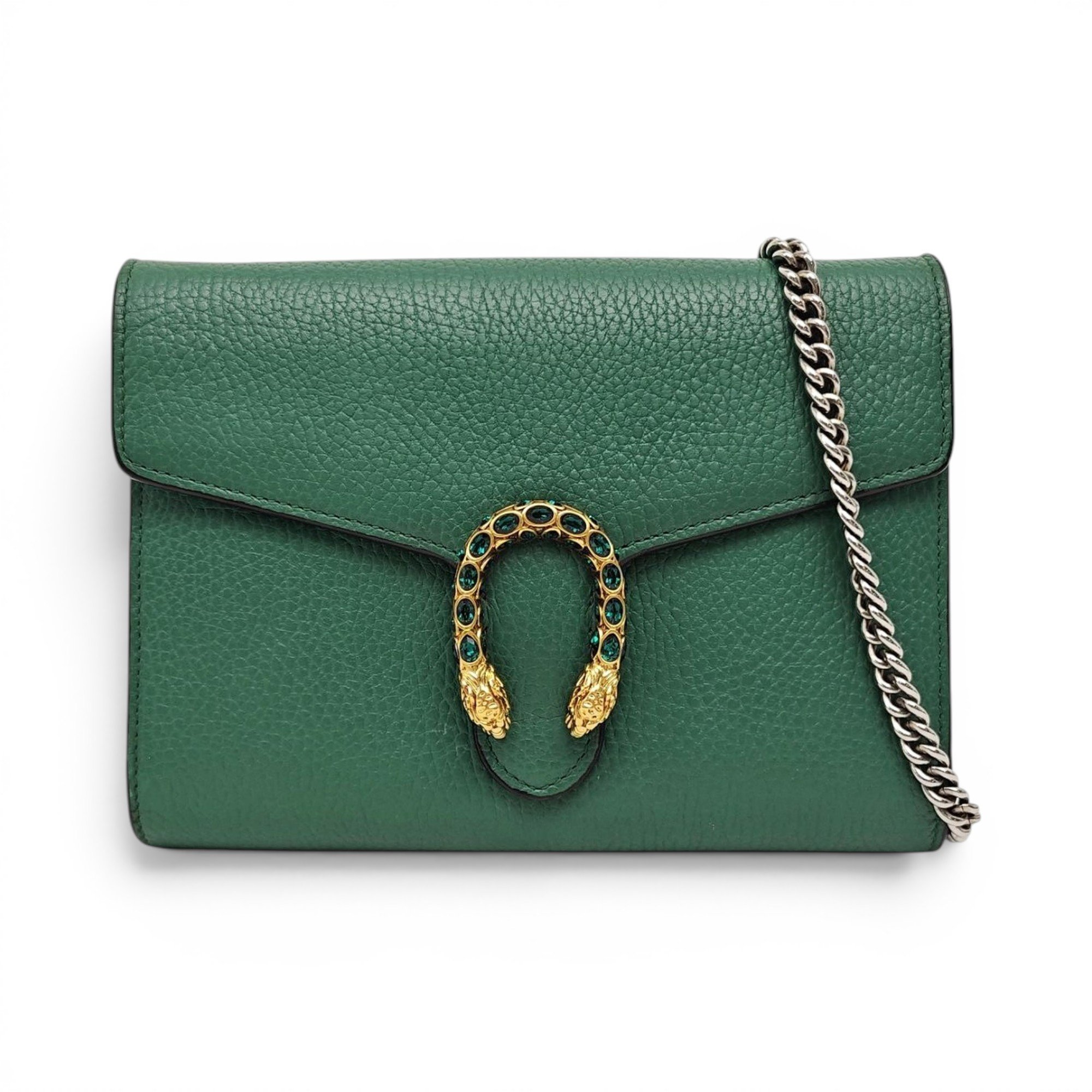 Dionysus Chain Wallet leather crossbody bag