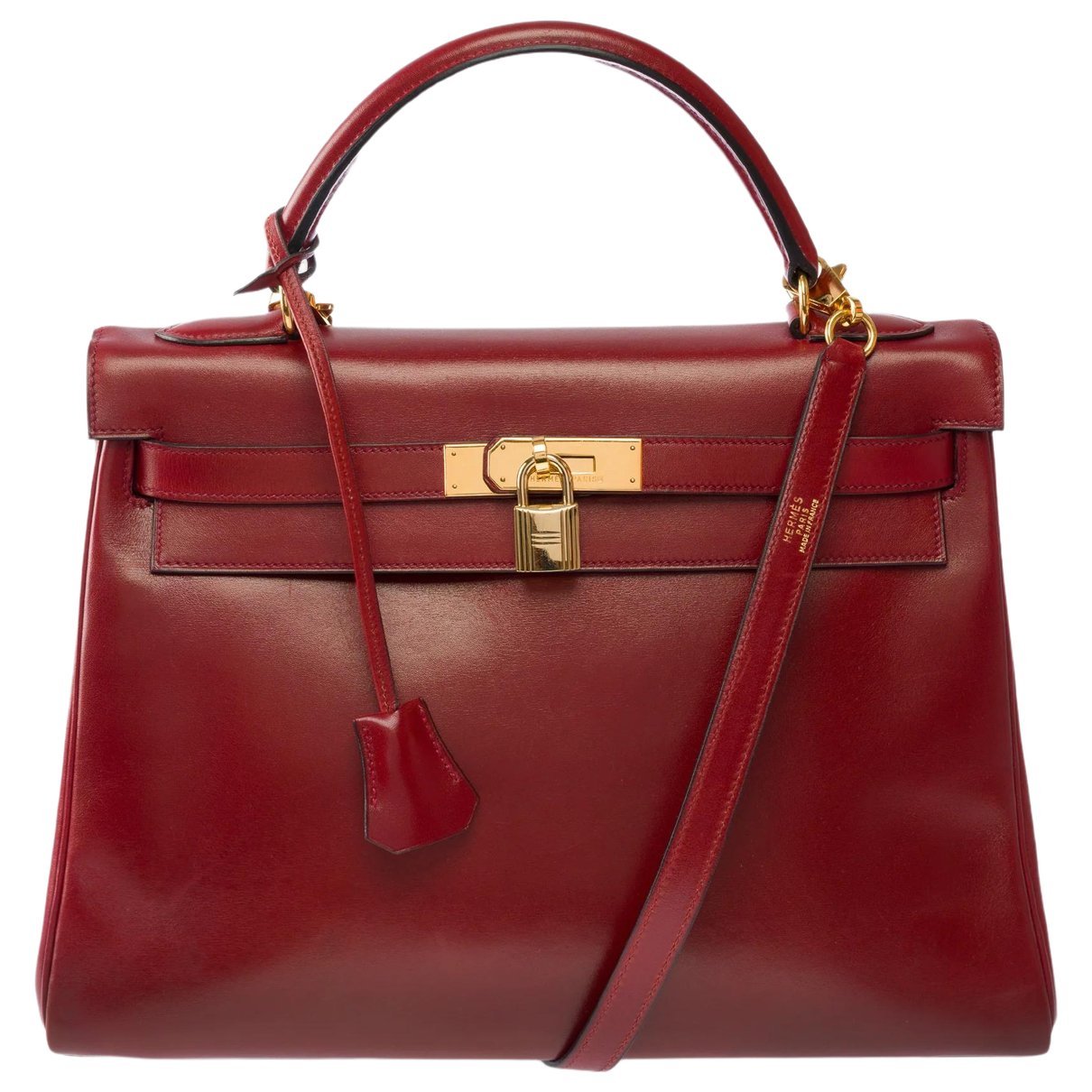 Kelly 32 leather handbag