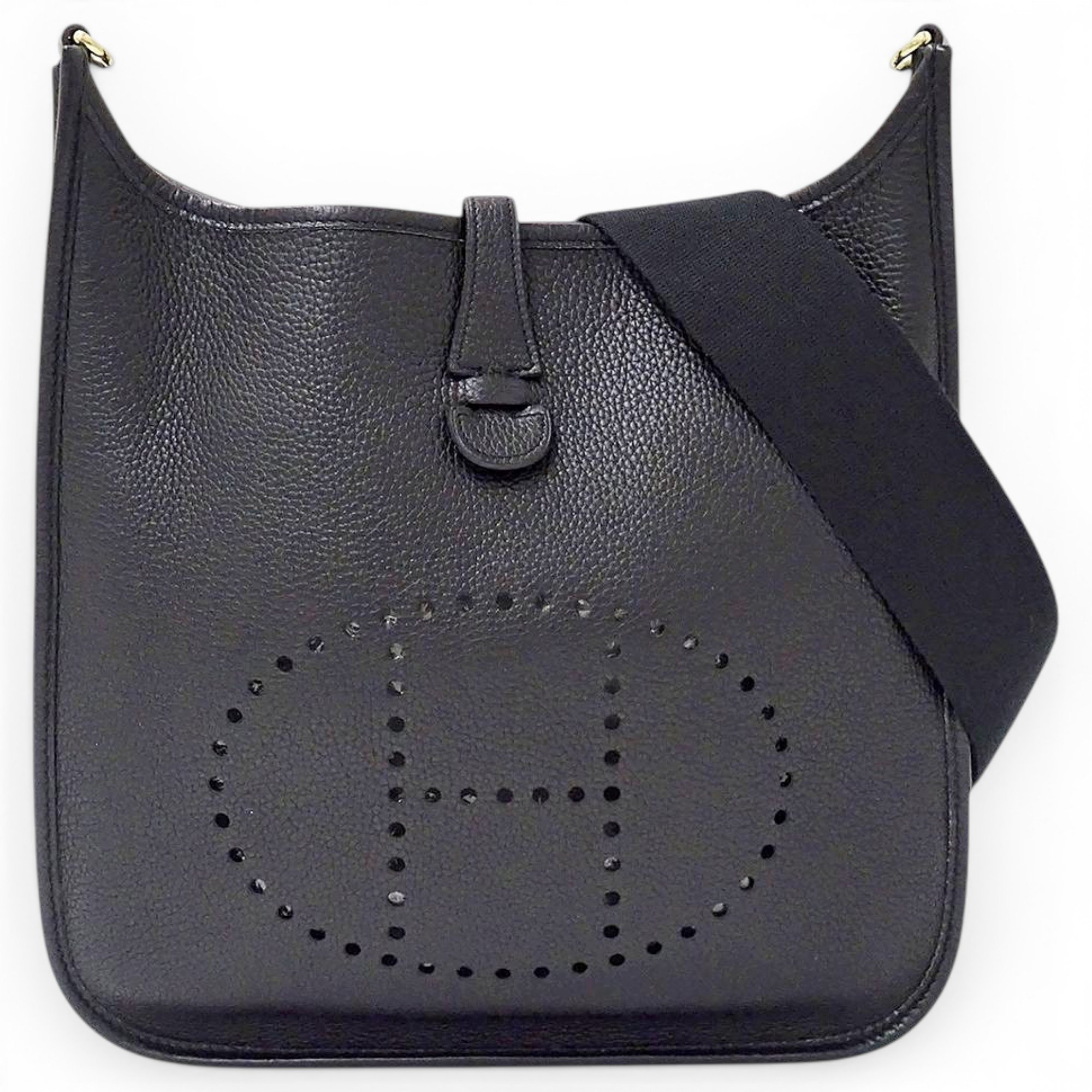 Evelyne leather handbag