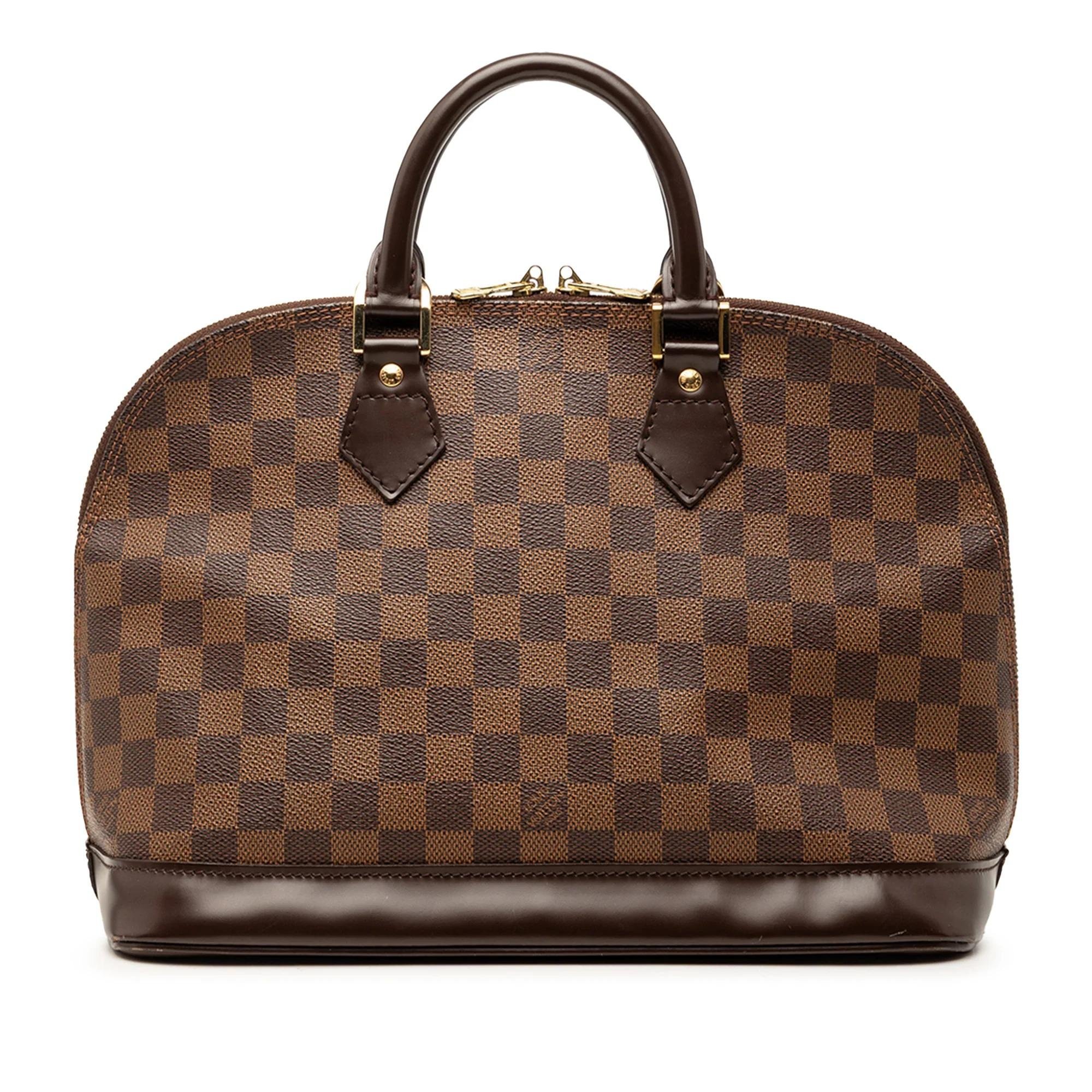 Alma leather handbag
