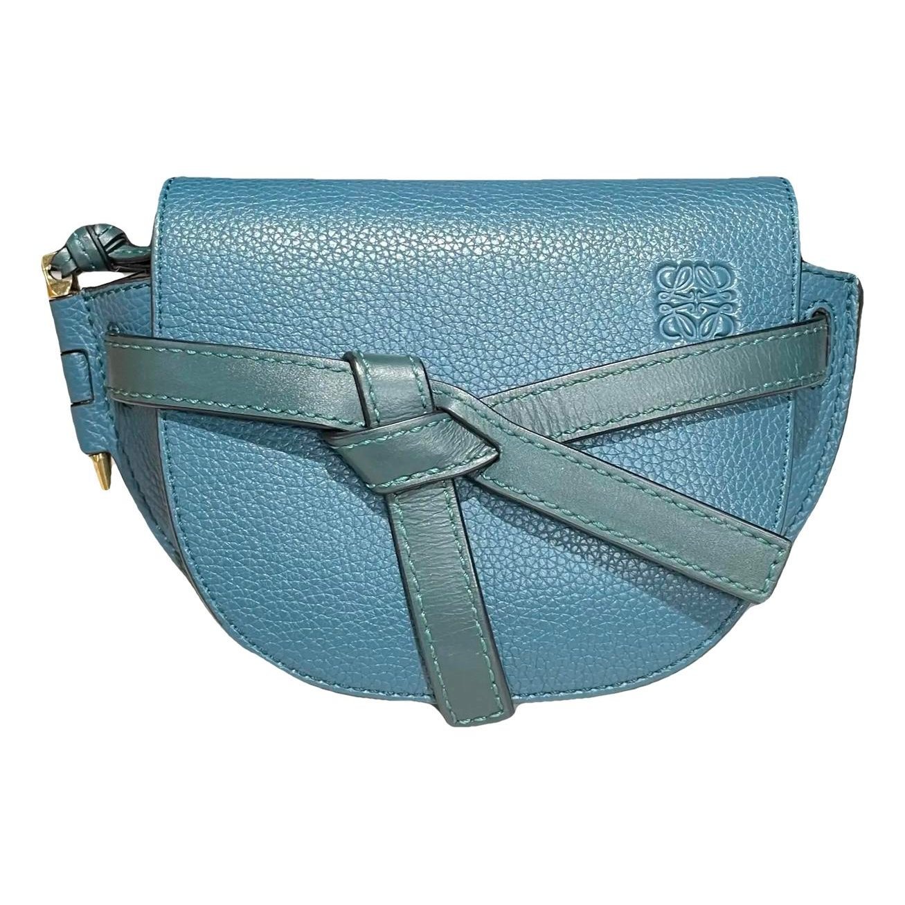 Gate leather crossbody bag