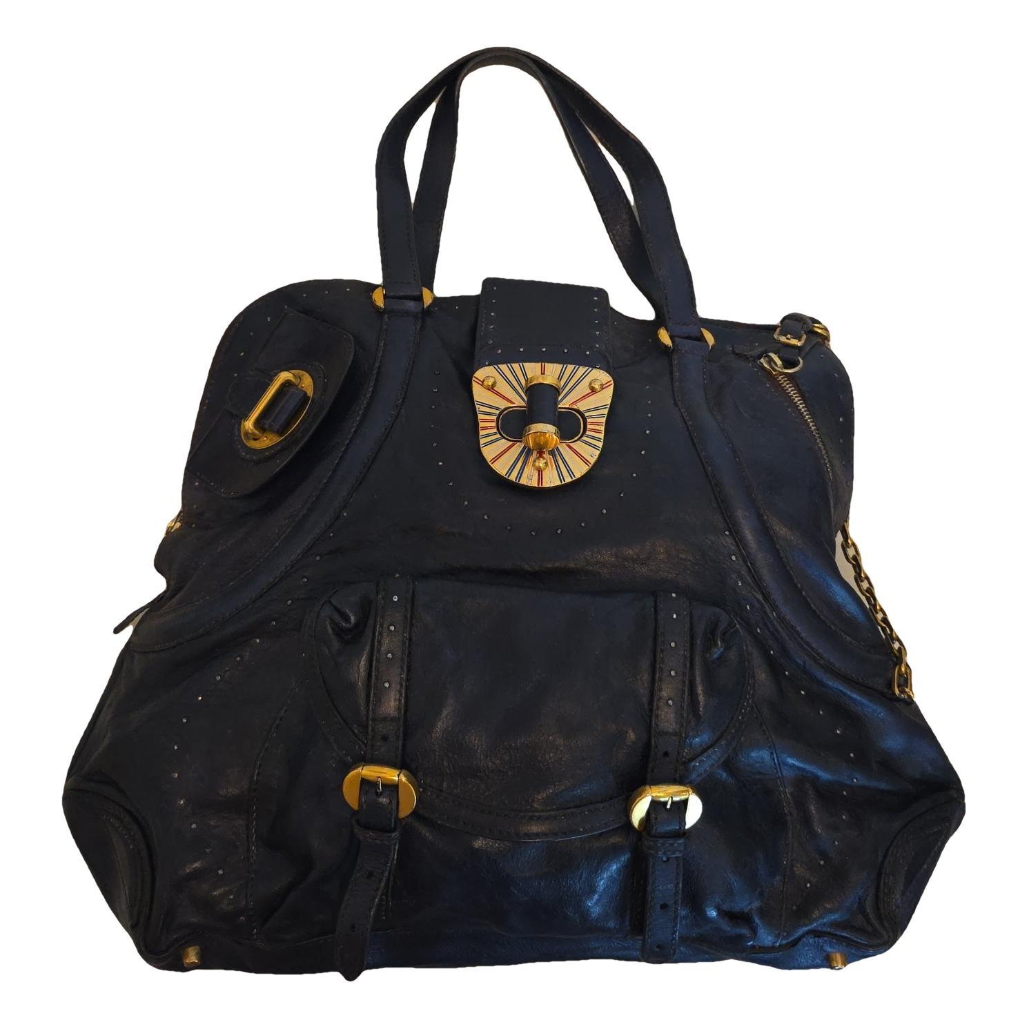 Heroine leather handbag